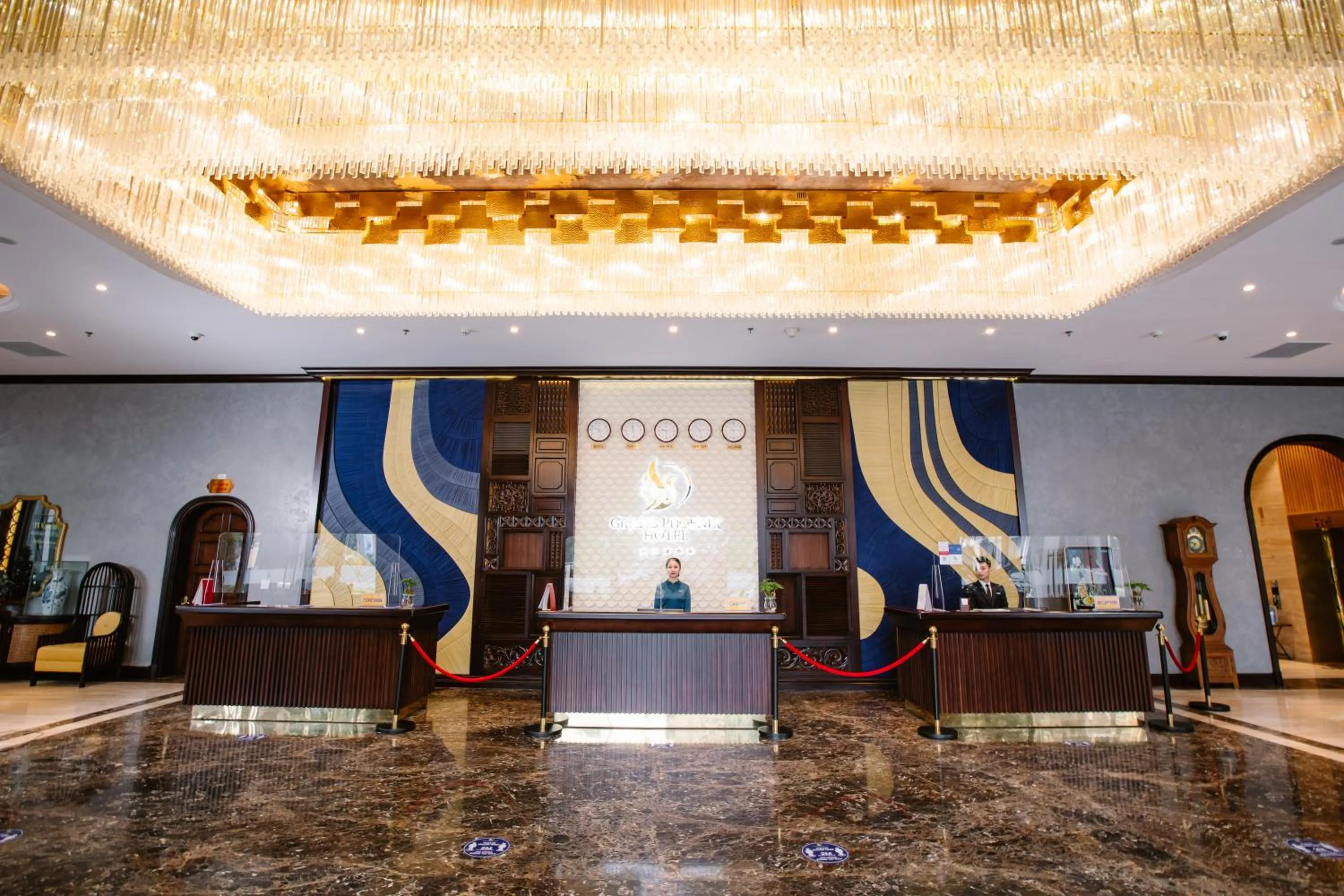 Lobby or reception in Grand Phoenix Hotel Bac Ninh