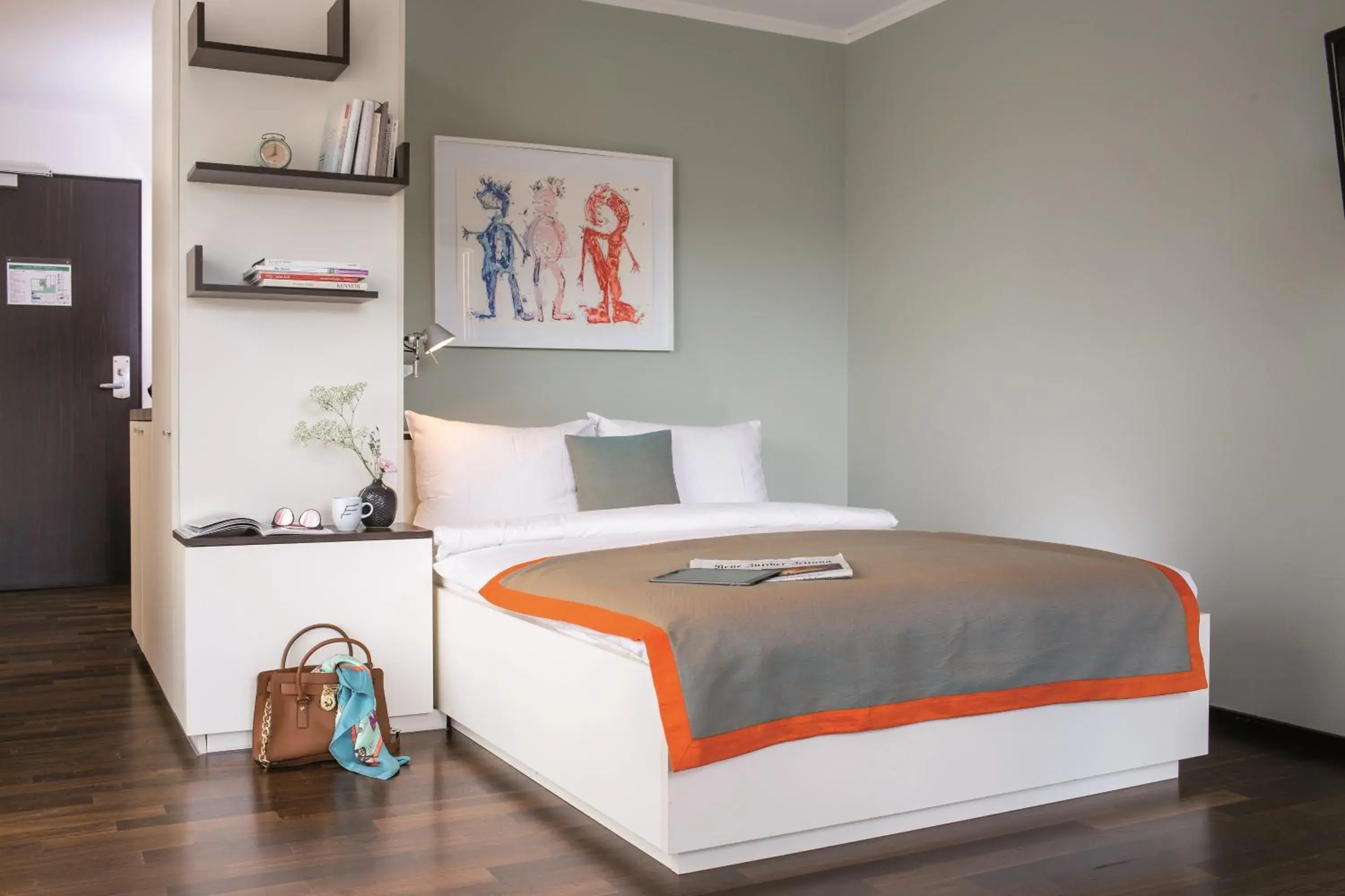 Bed in THE FLAG Zürich Bed in THE FLAG Zürich