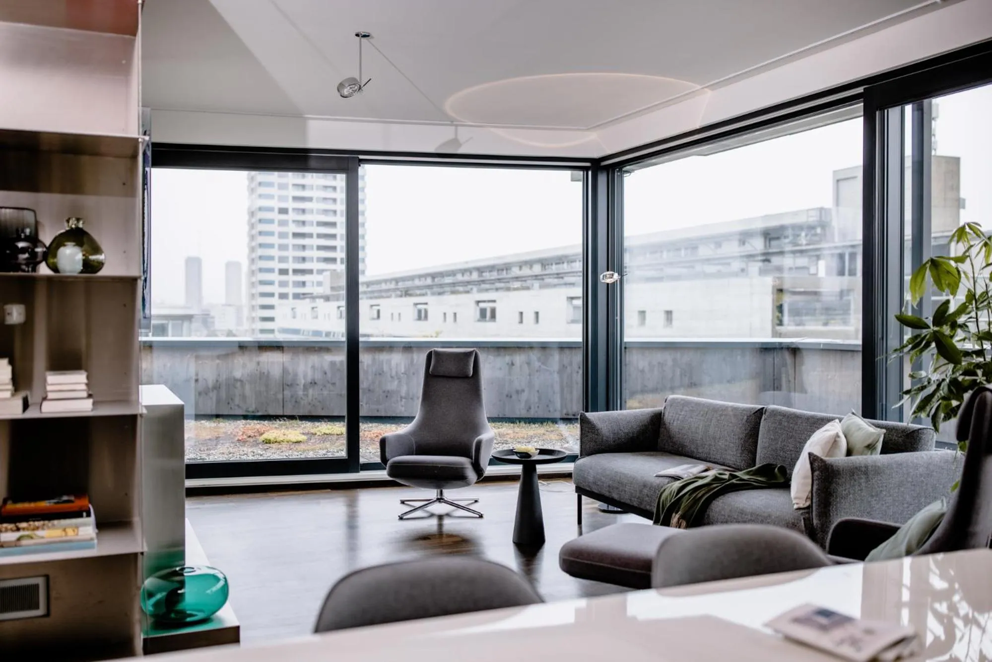 Living room in THE FLAG Zürich