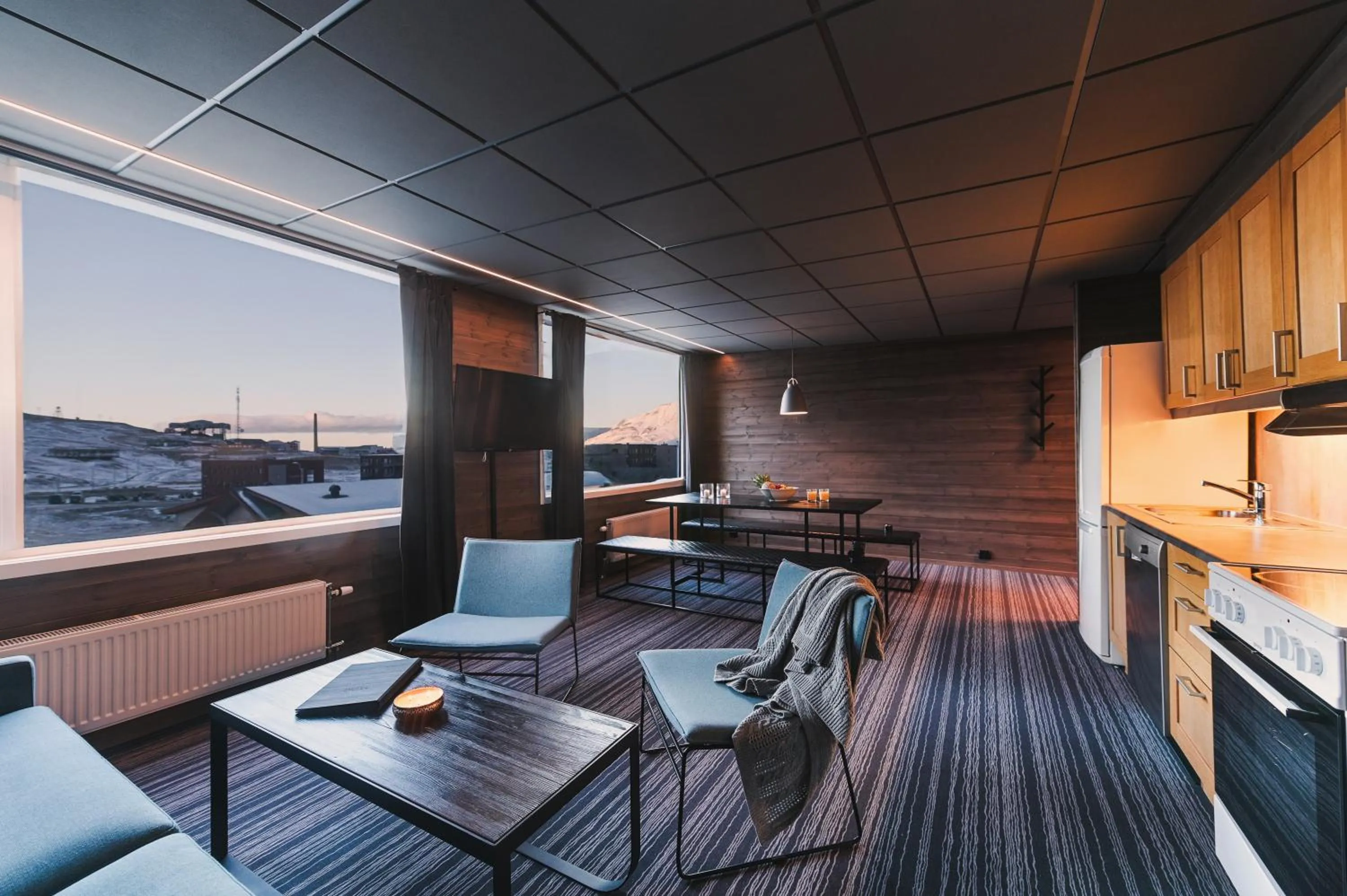 Living room in Svalbard Hotell | Lodge