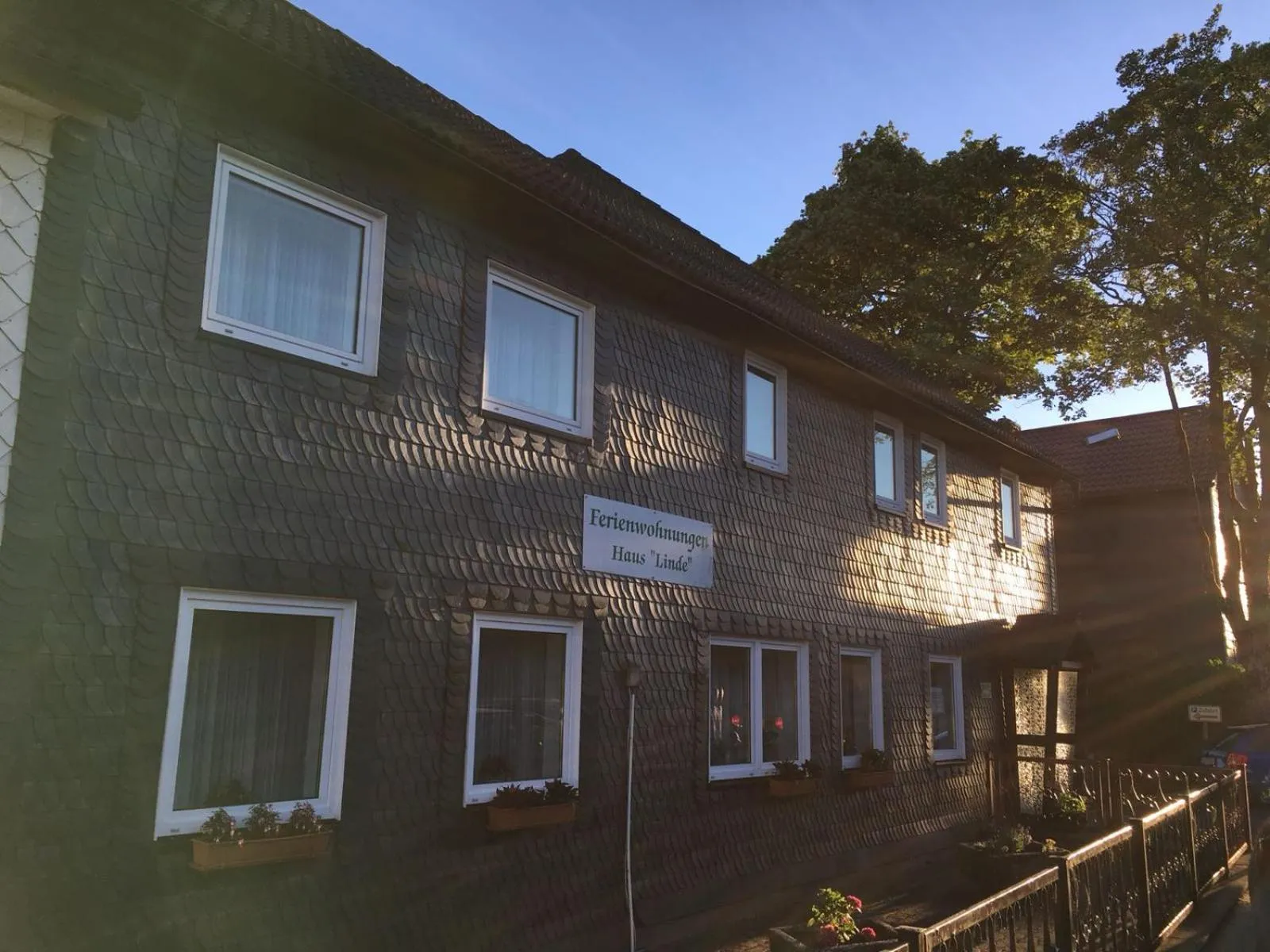 Property building in Haus Linde Frauenwald am Rennsteig