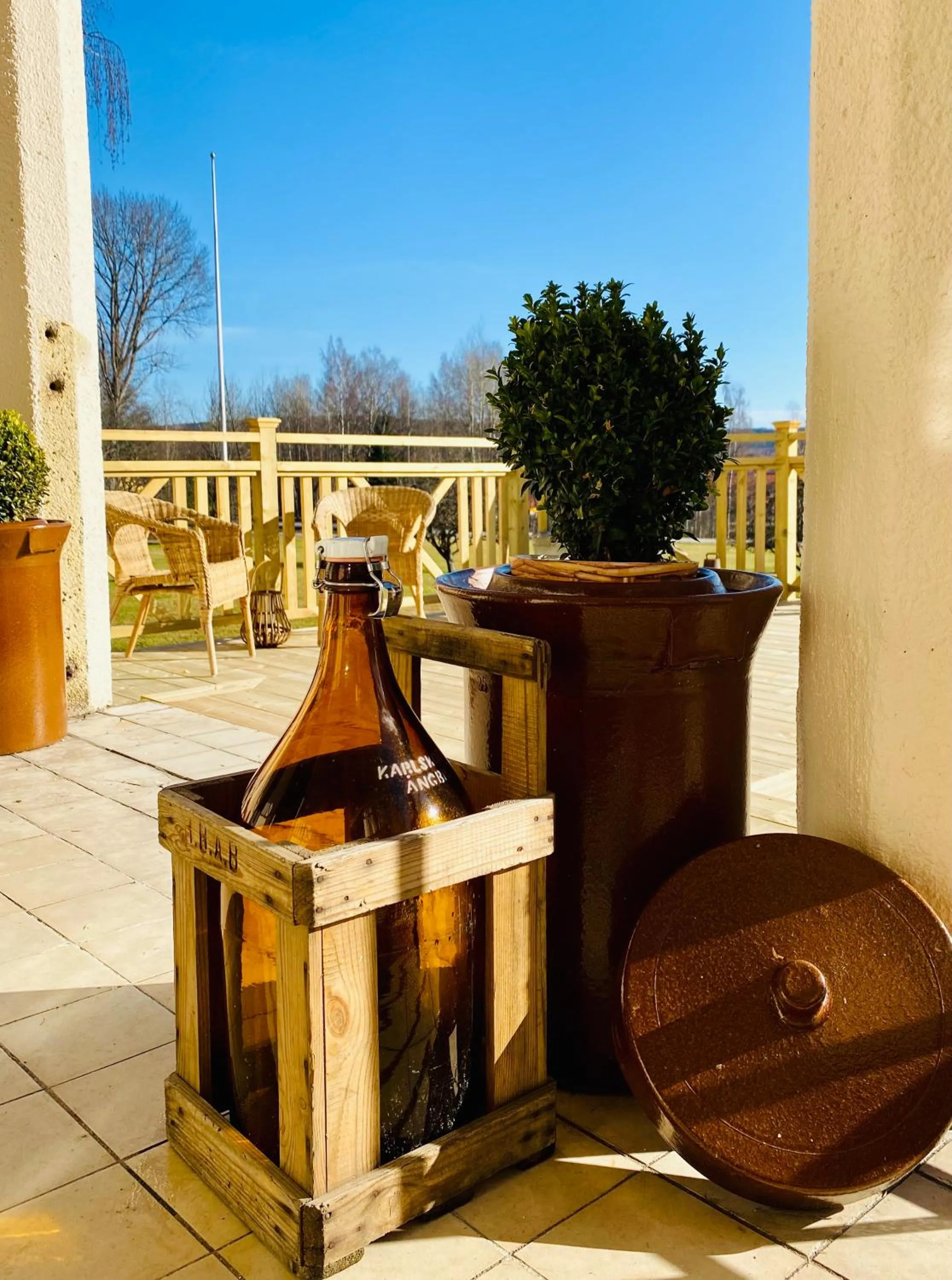 Patio in Bergsgården Hotell & Konferens