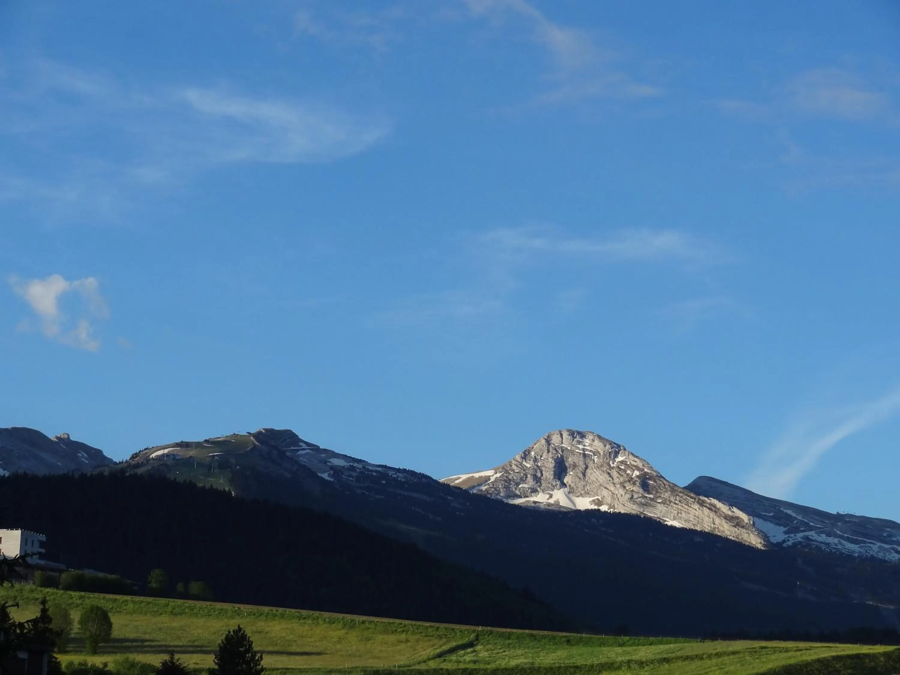 Mountain view in Hotel Christiania