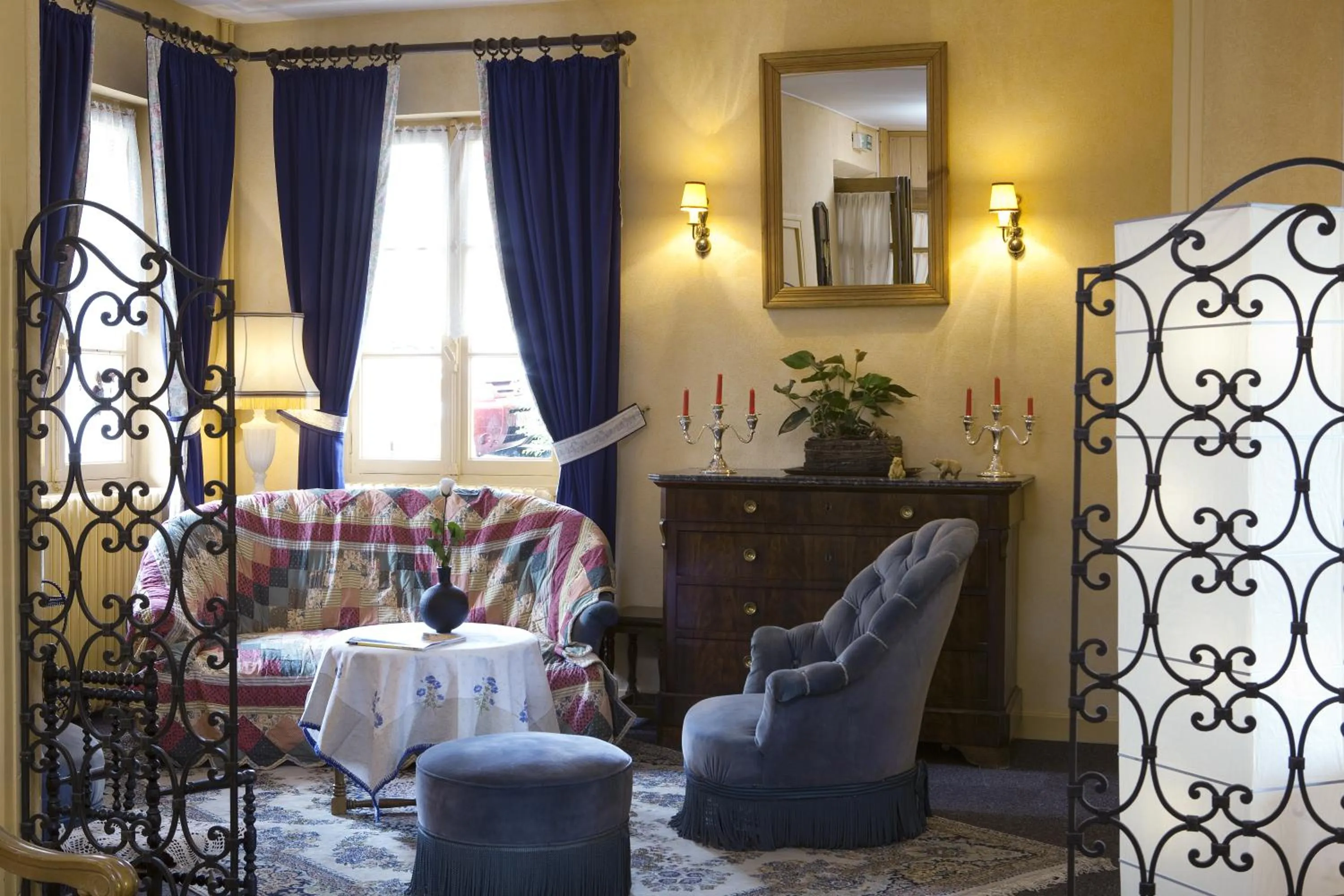 Lobby or reception in Hotel Christiania