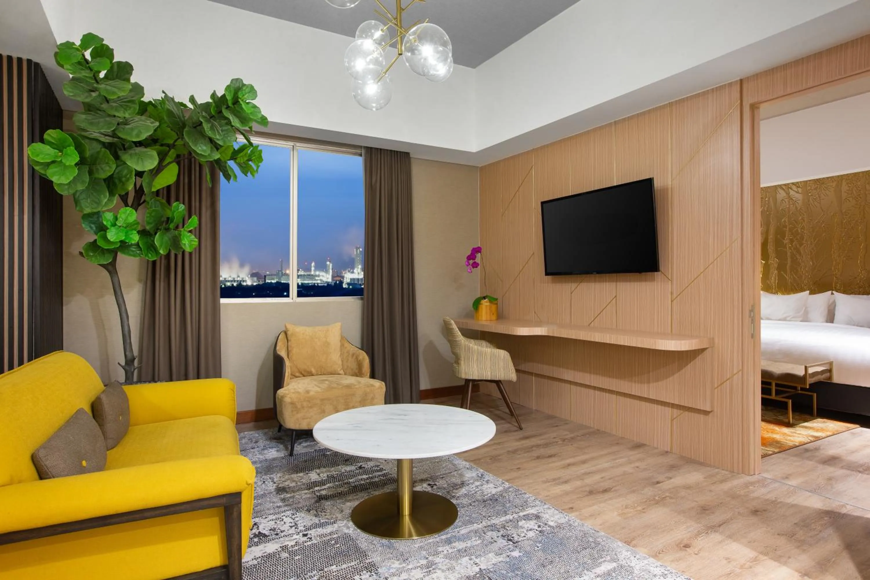 Bed in Aston Gresik Hotel & Conference Center