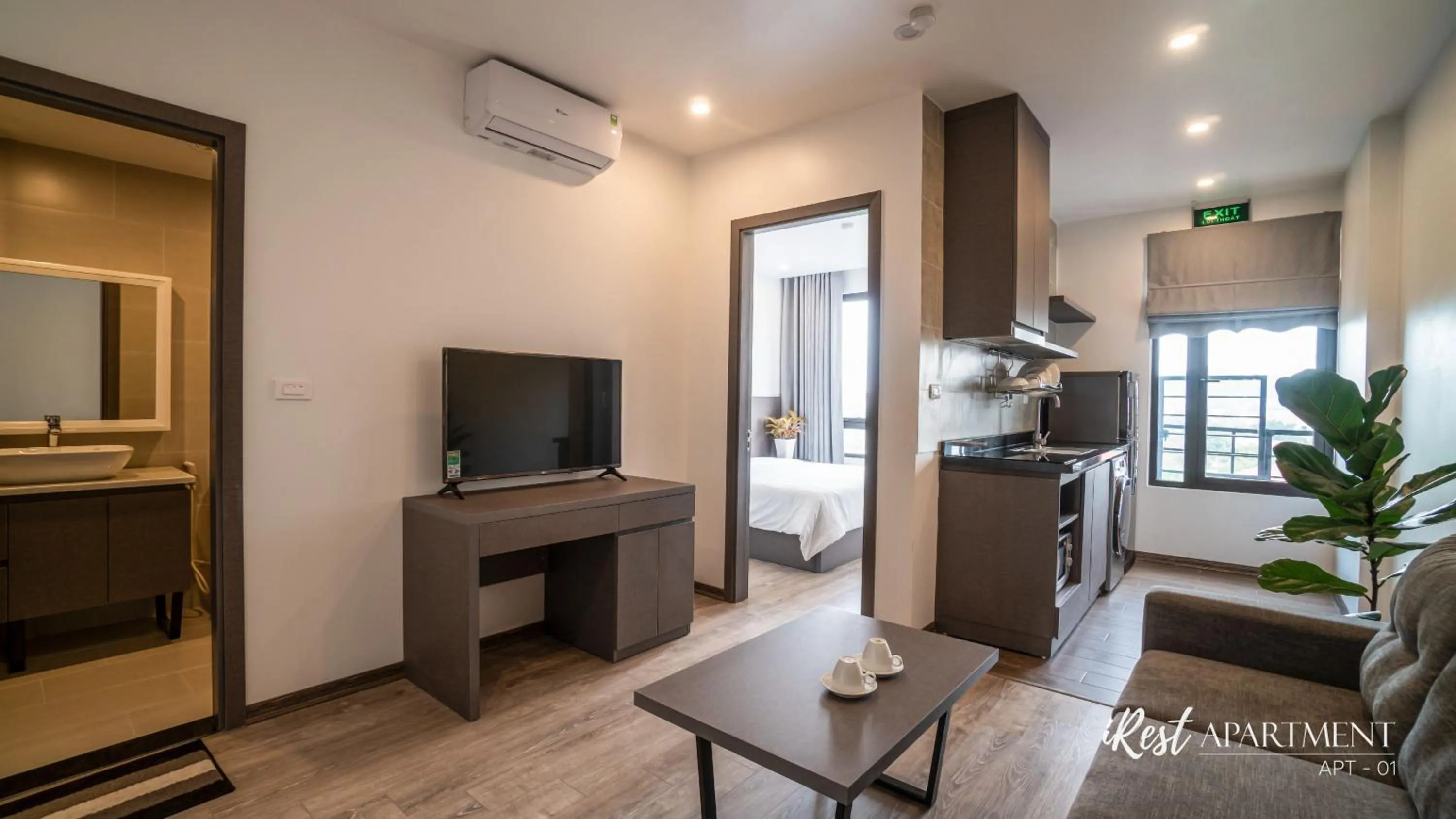 TV and multimedia in iRest Apartment Vinh Yen