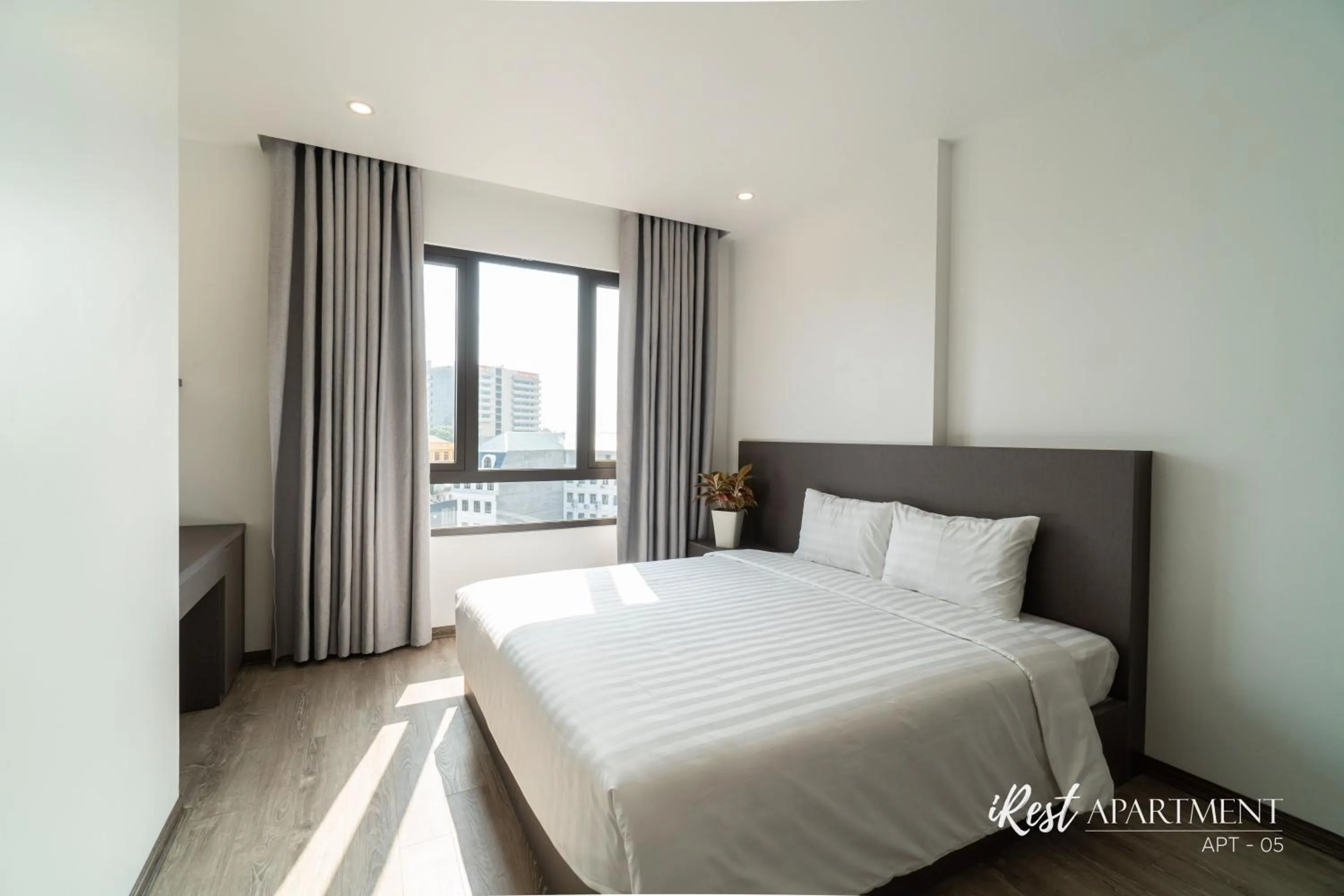 Bedroom in iRest Apartment Vinh Yen