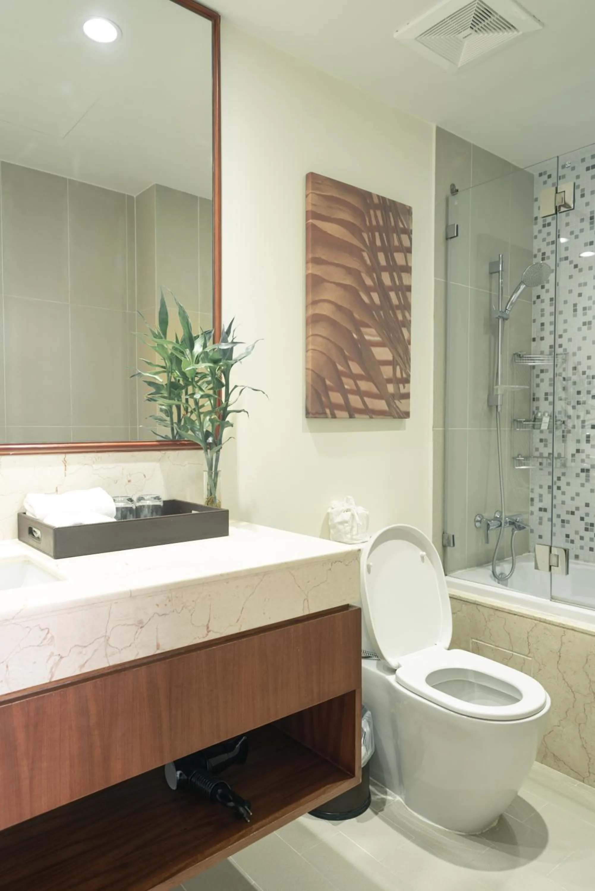 Bathroom in Central Mansions Serviced Apartments