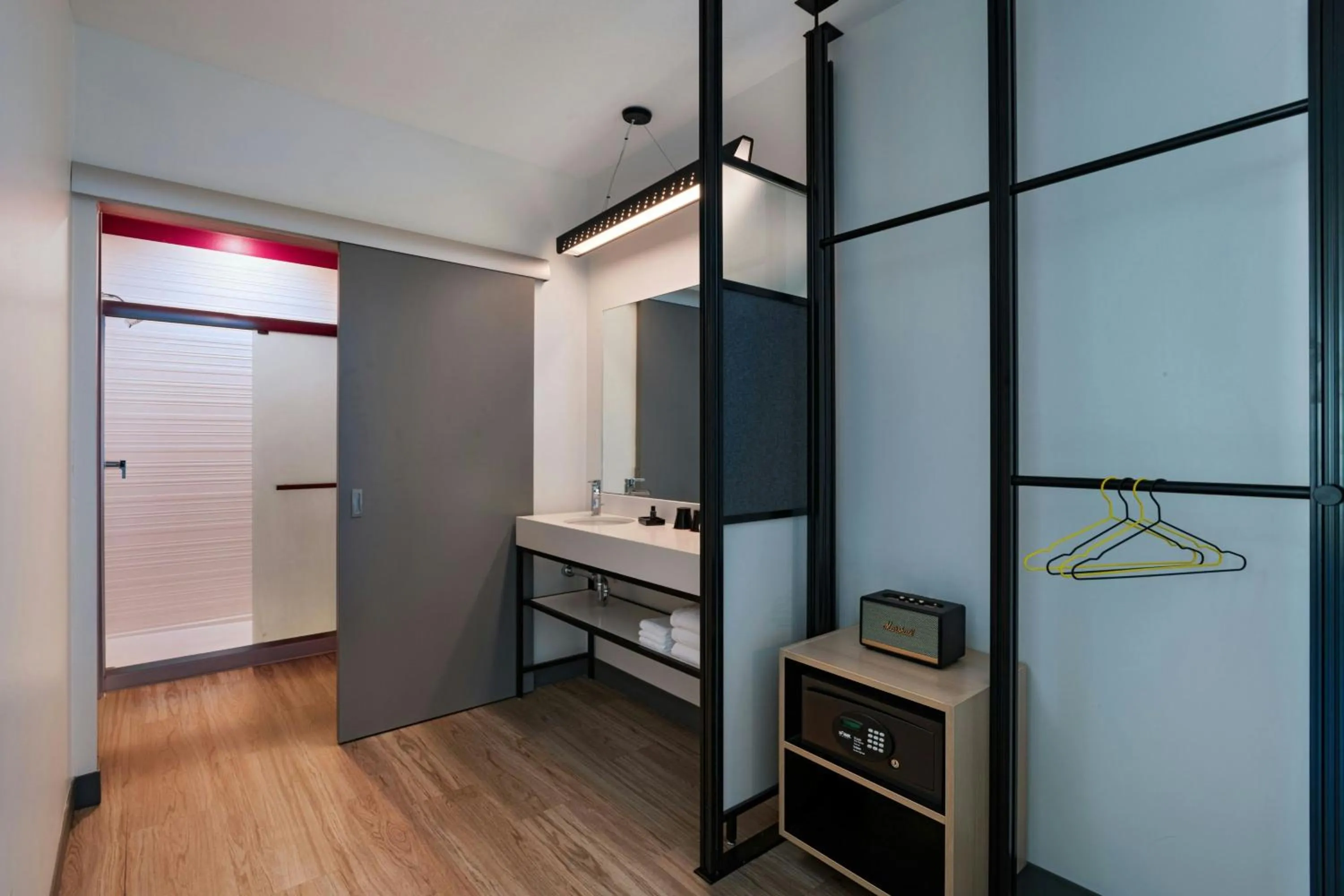 Bathroom in Aloft Omaha West