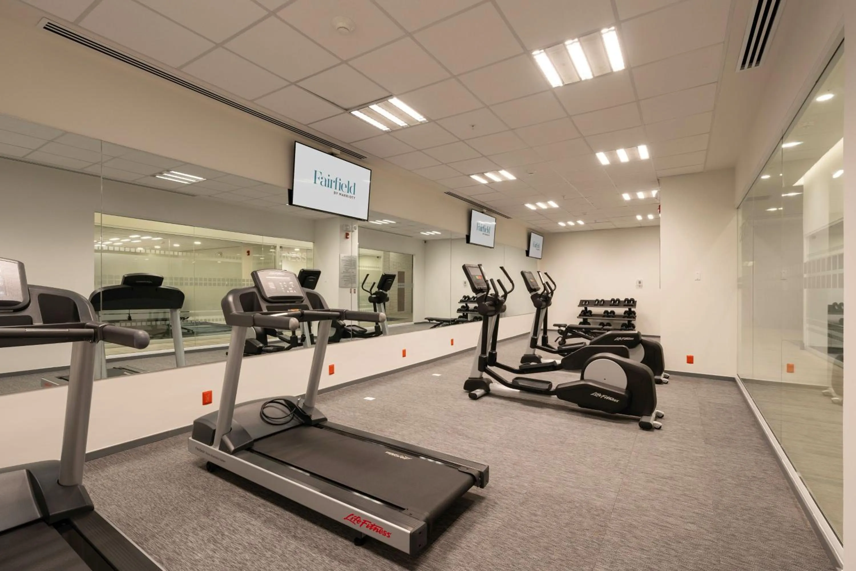 Fitness centre/facilities in Fairfield by Marriott Inn & Suites San Luis Potosi