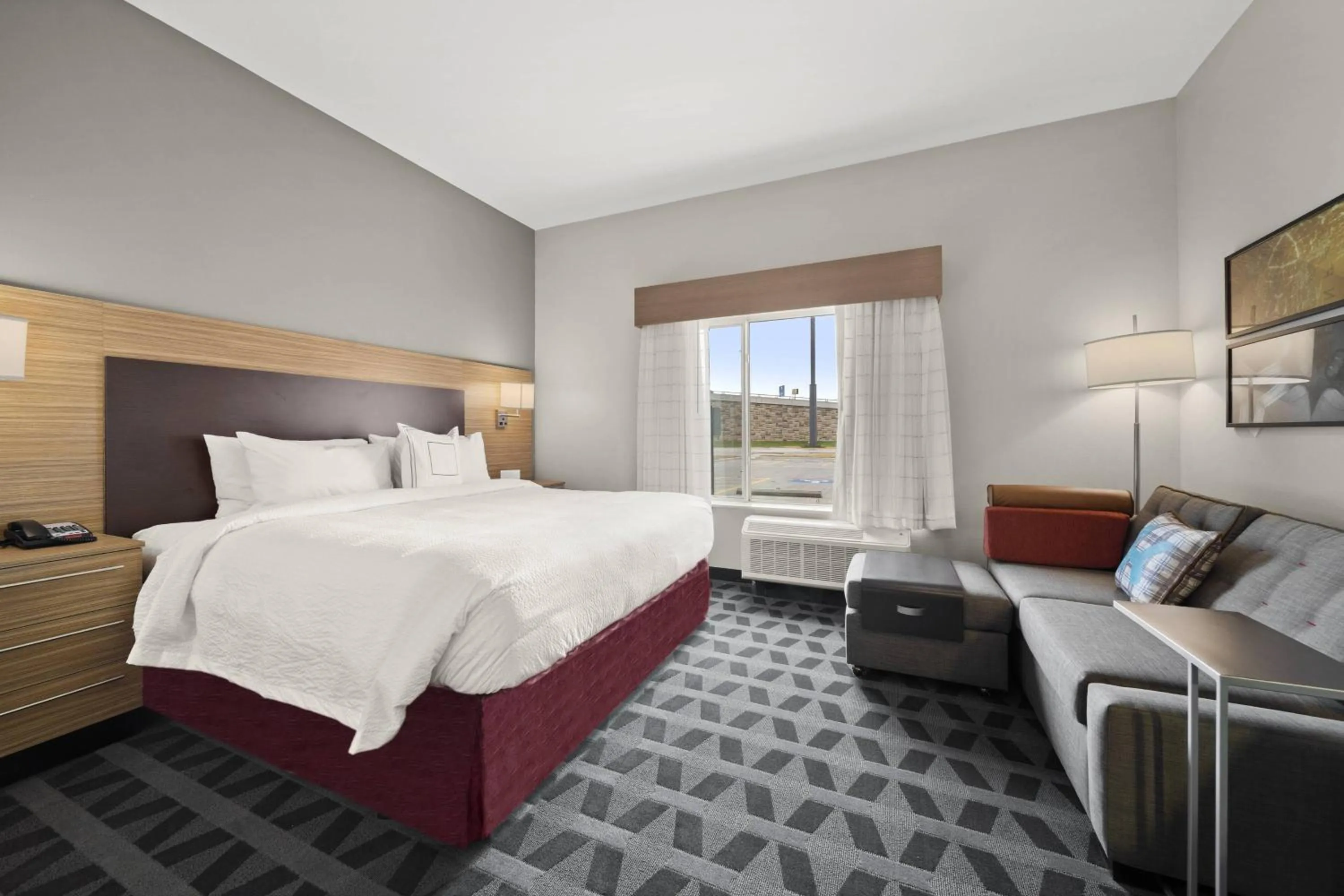 Photo of the whole room, Bed in TownePlace Suites Waco Northeast