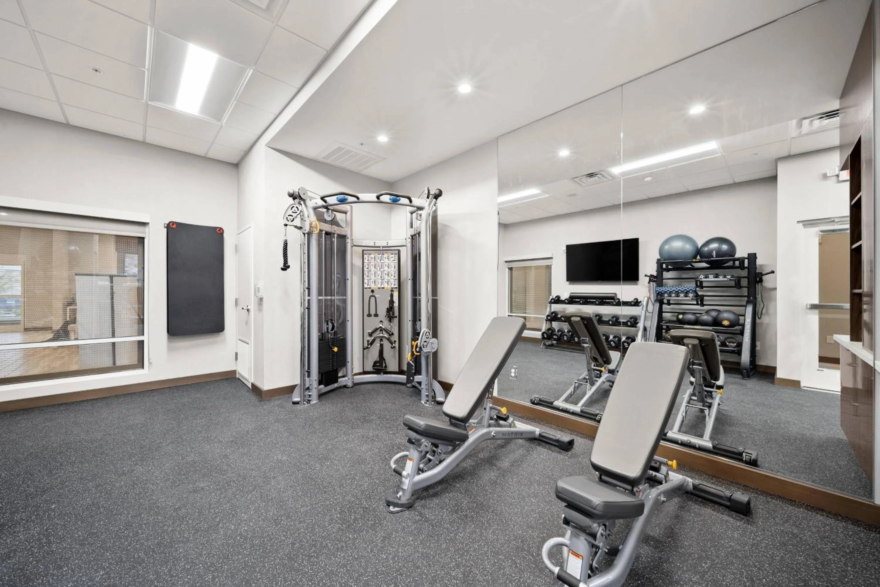 Fitness centre/facilities in TownePlace Suites Waco Northeast