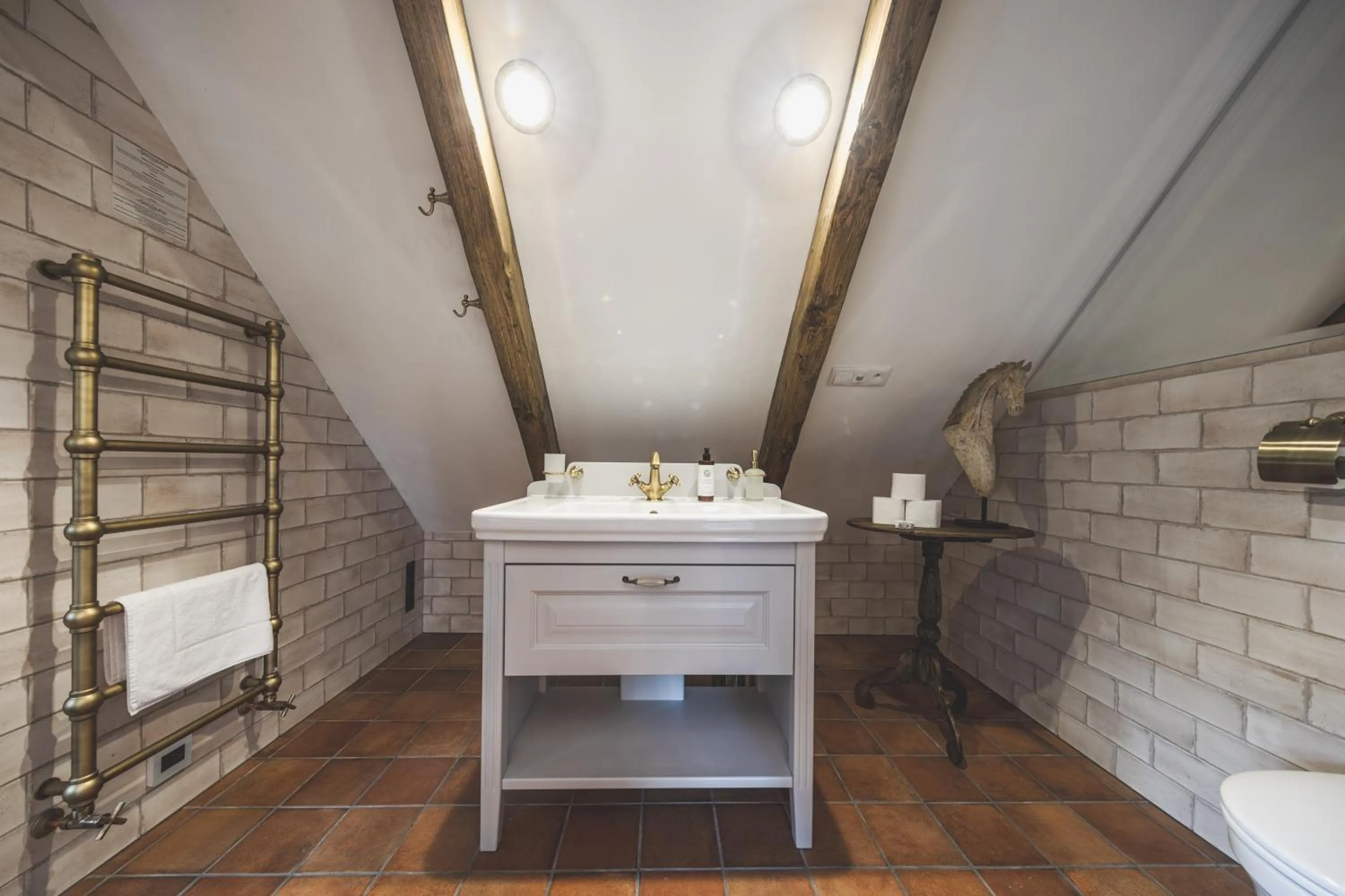 Toilet in Apartmány Šupina