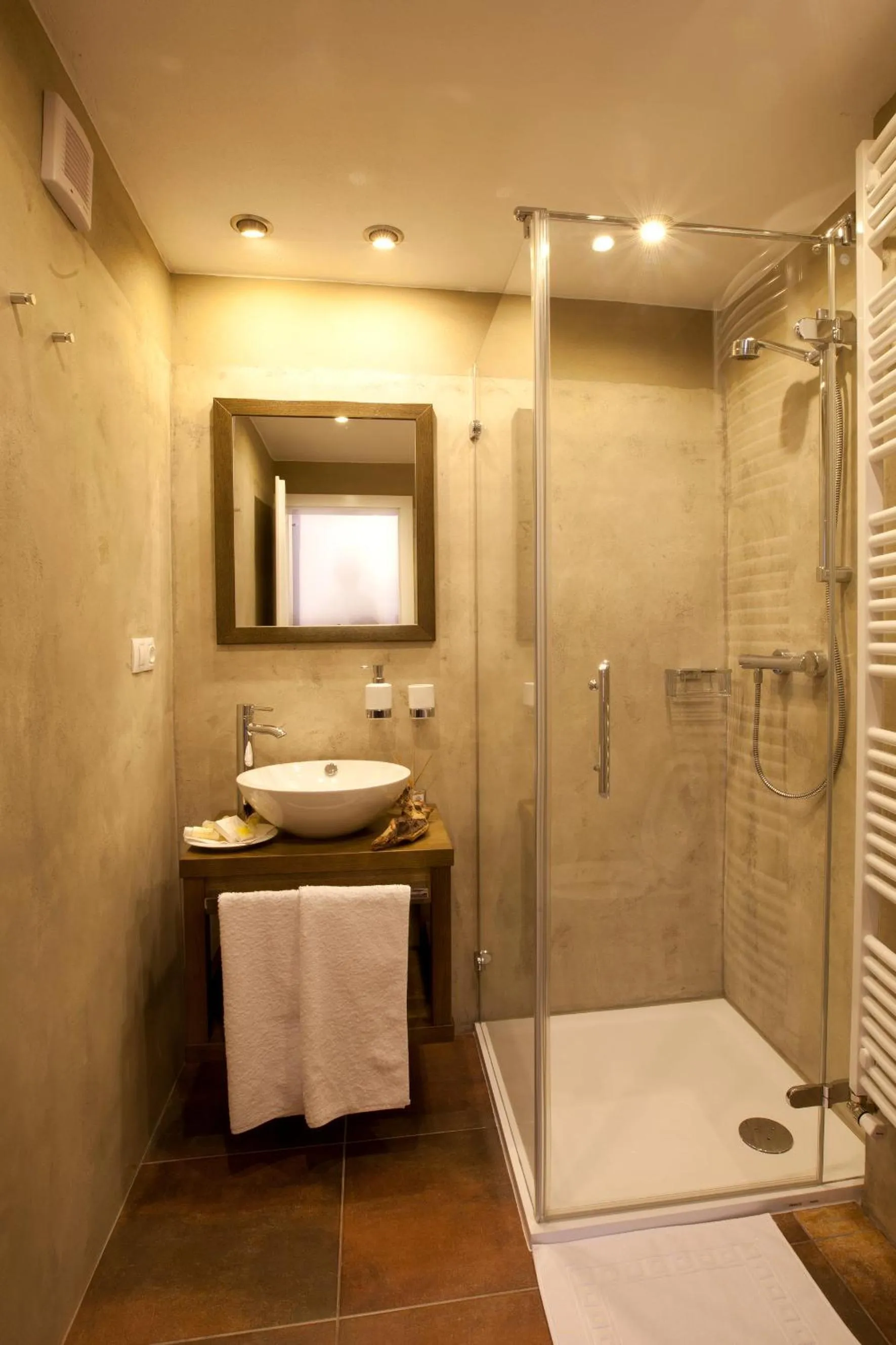 Shower in Apartmány Šupina