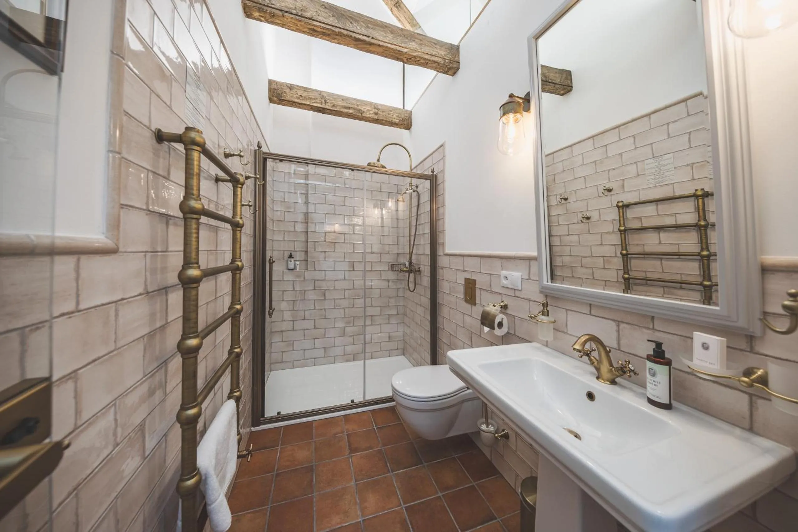 Shower in Apartmány Šupina