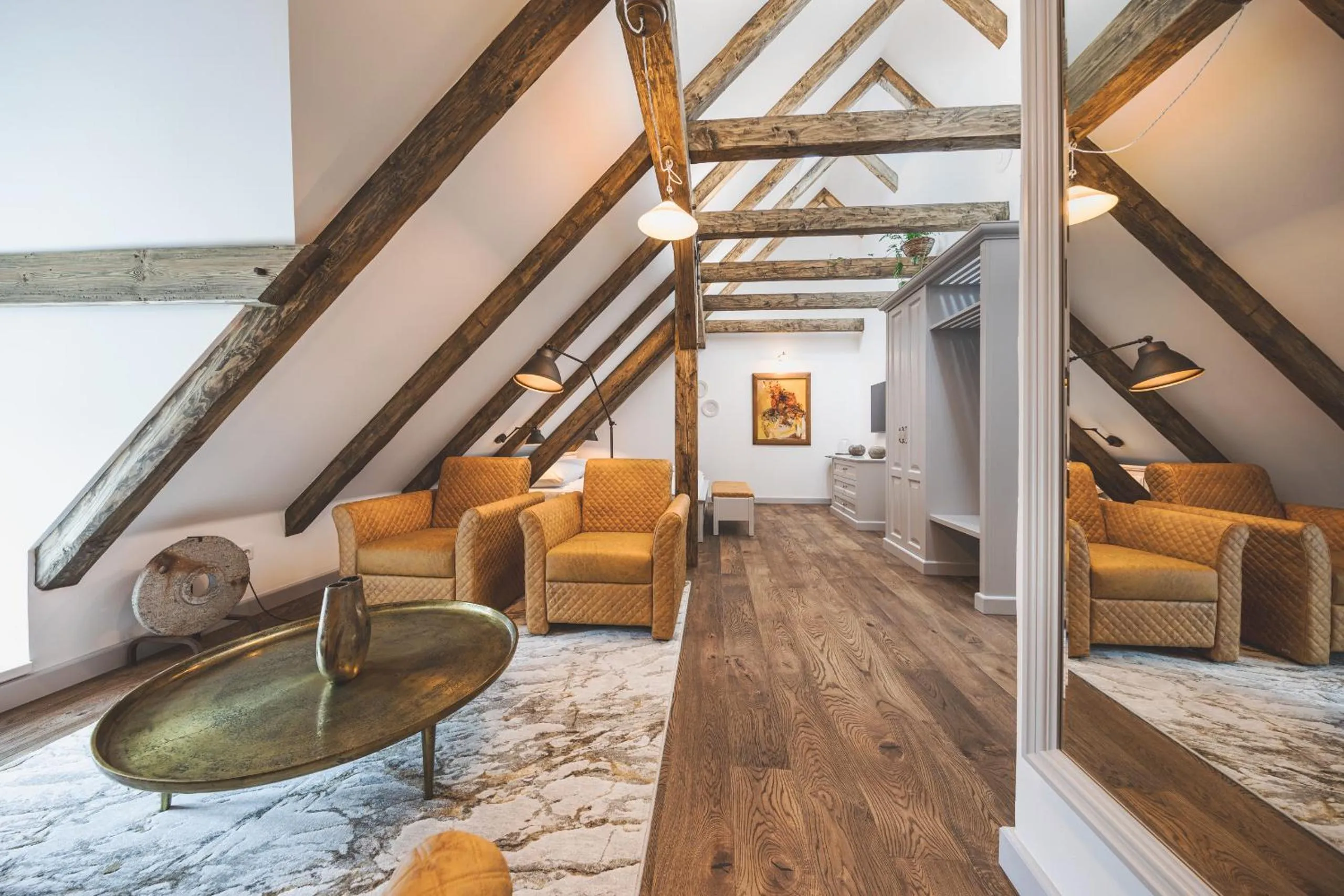 Living room in Apartmány Šupina