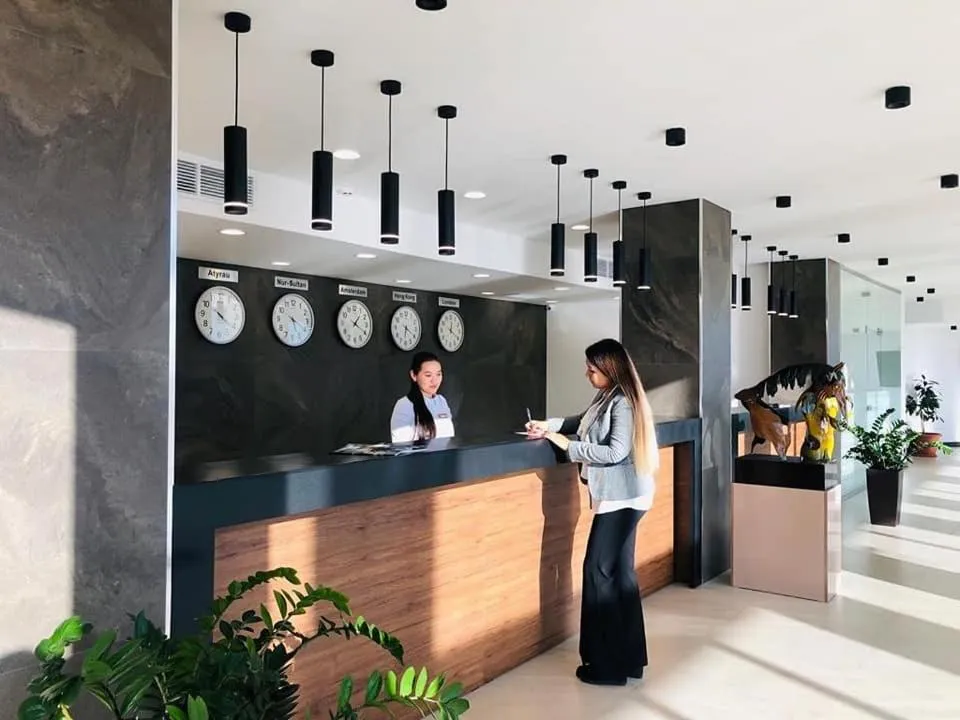 Lobby or reception in SULO Atyrau Hotel