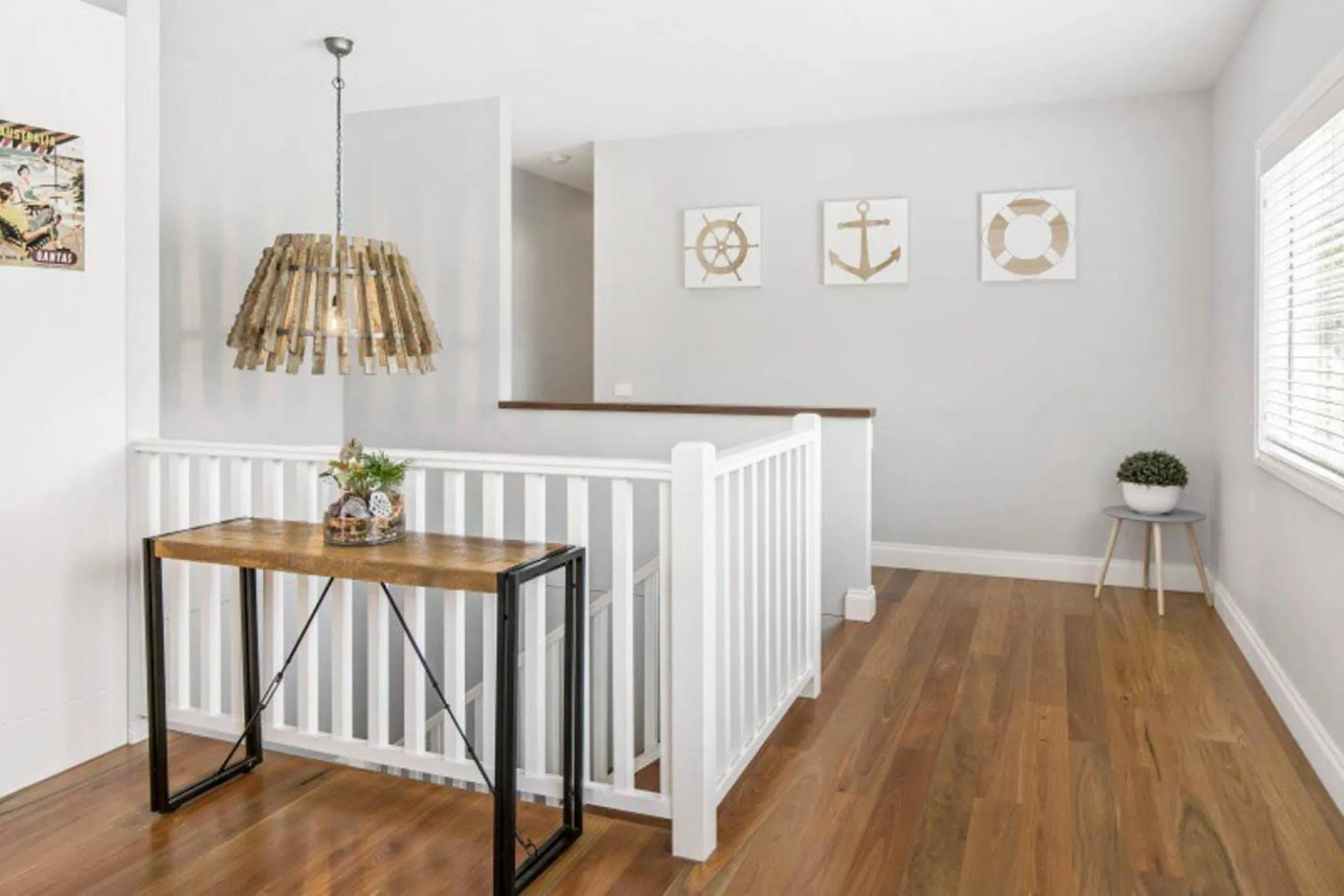 Decorative detail, Bed in HALE KUPA Rye Beach House Spa Table Tennis