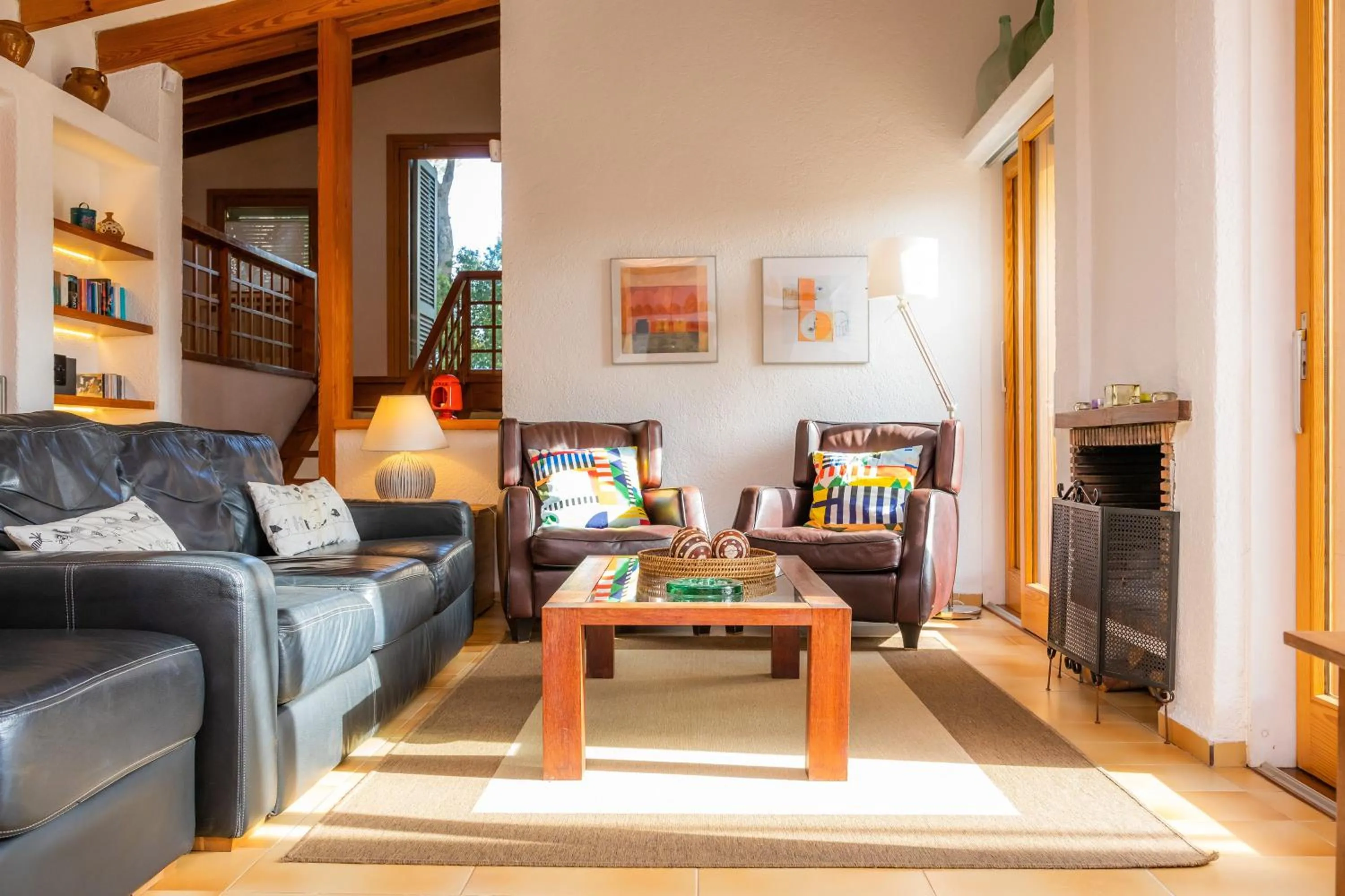 Living room in Na Pineda