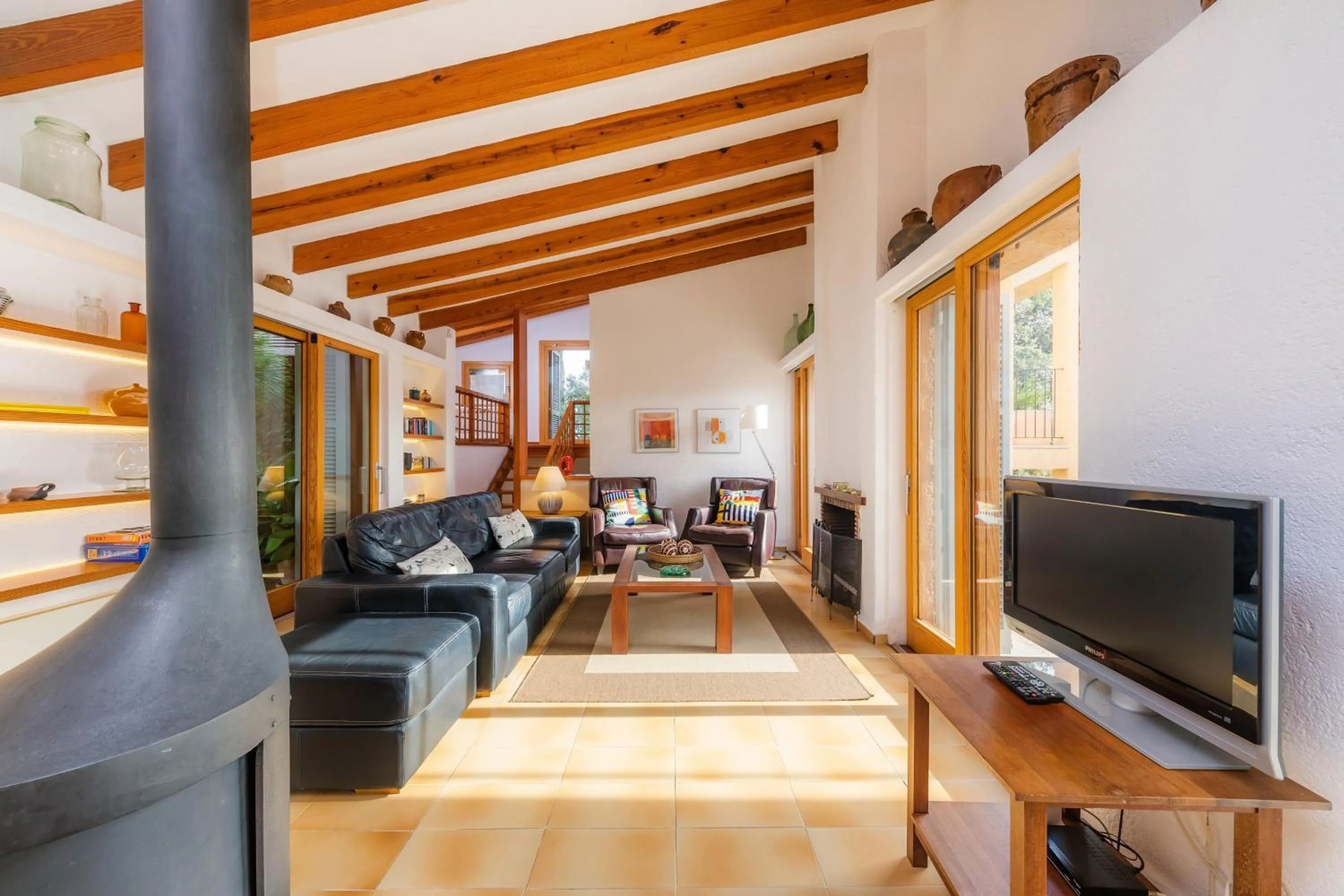Living room in Na Pineda
