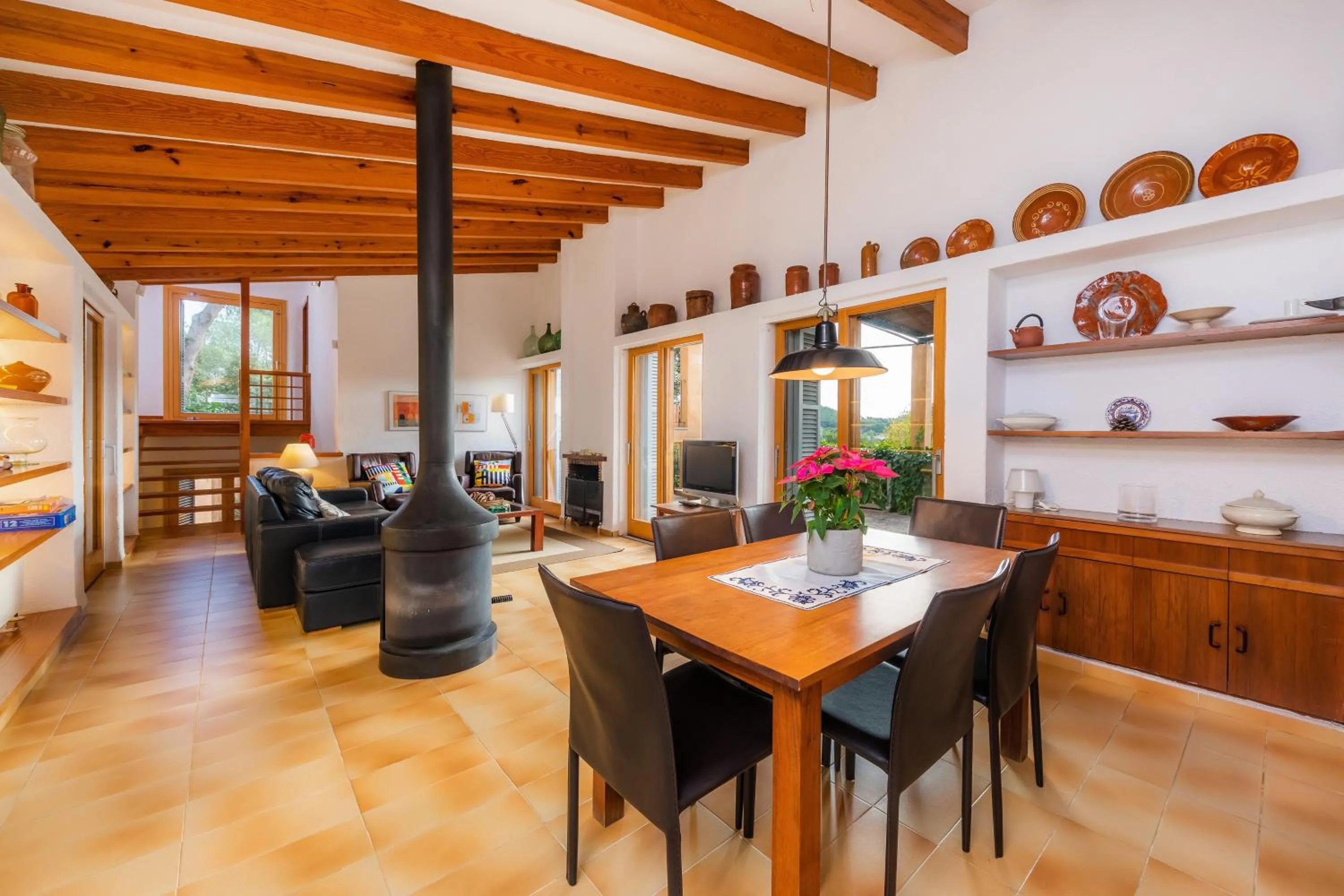 Living room in Na Pineda