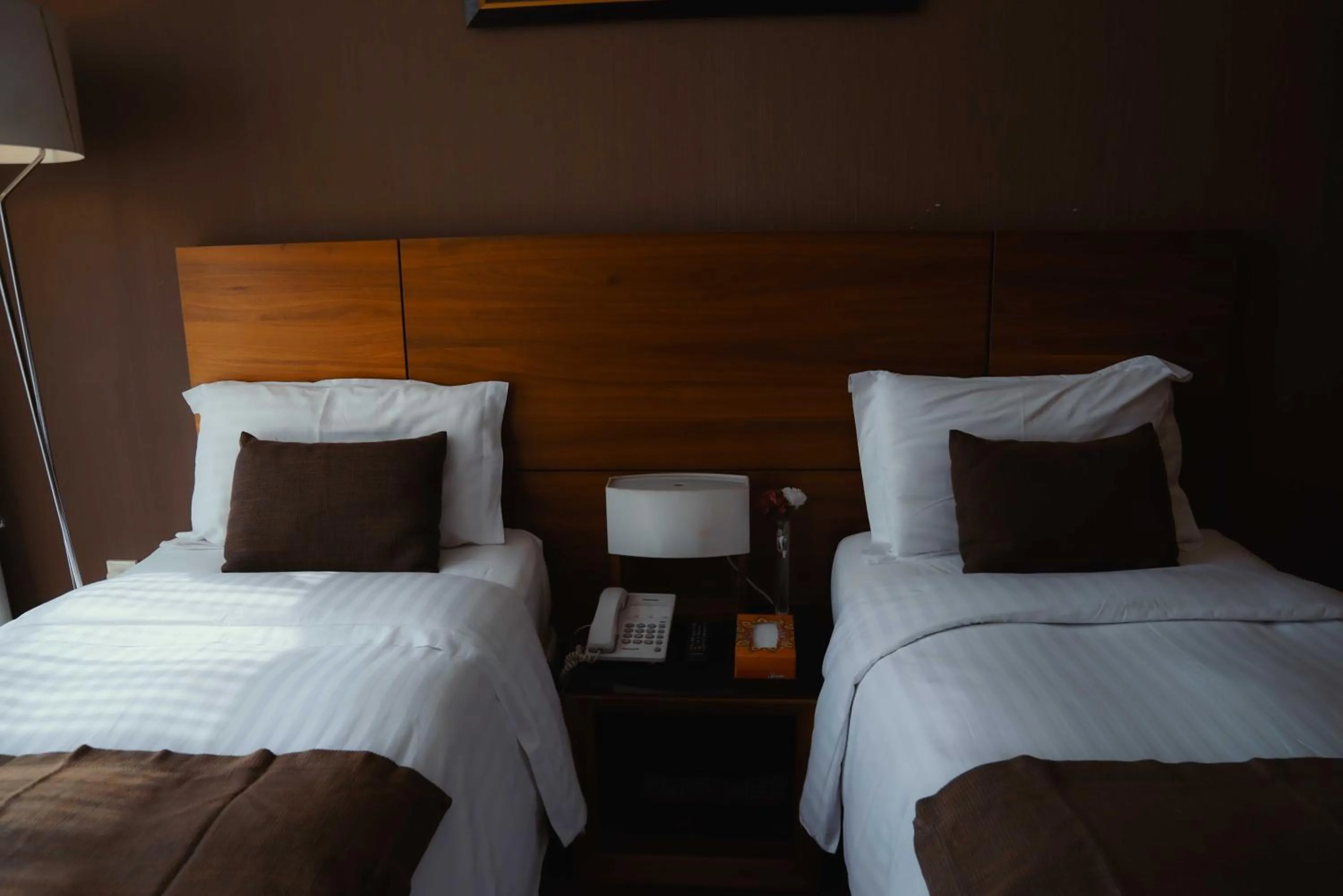 Bed in Nour Althuria Hotel - Elaf Almaqam