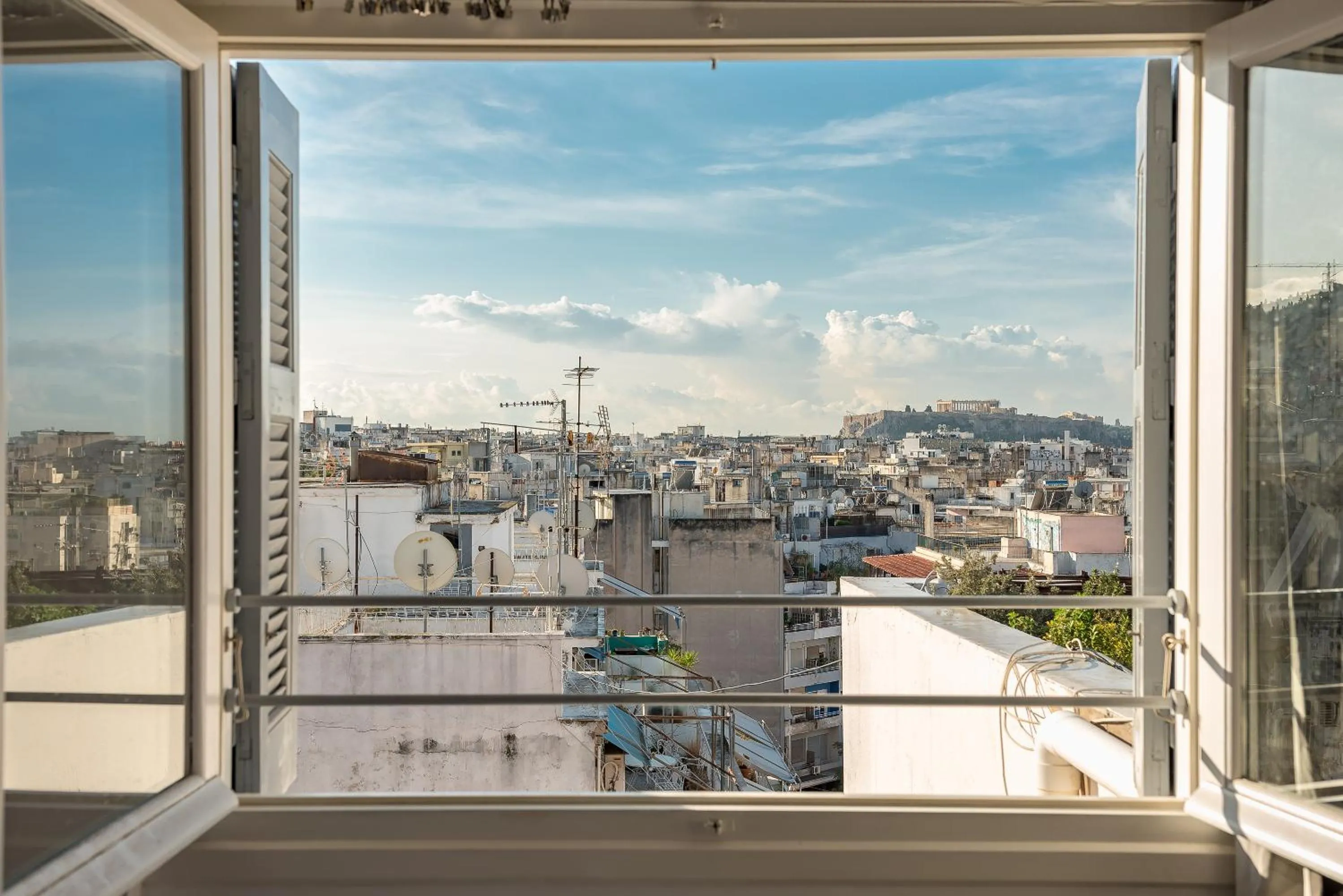 Amazing Acropolis View from Exarcheia