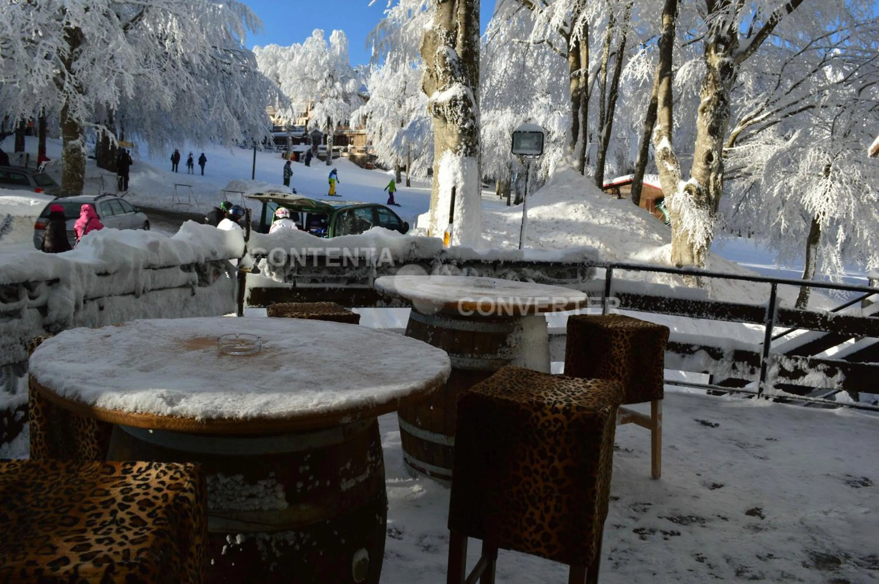 Balcony/Terrace in Albergo Sella - Monte Amiata