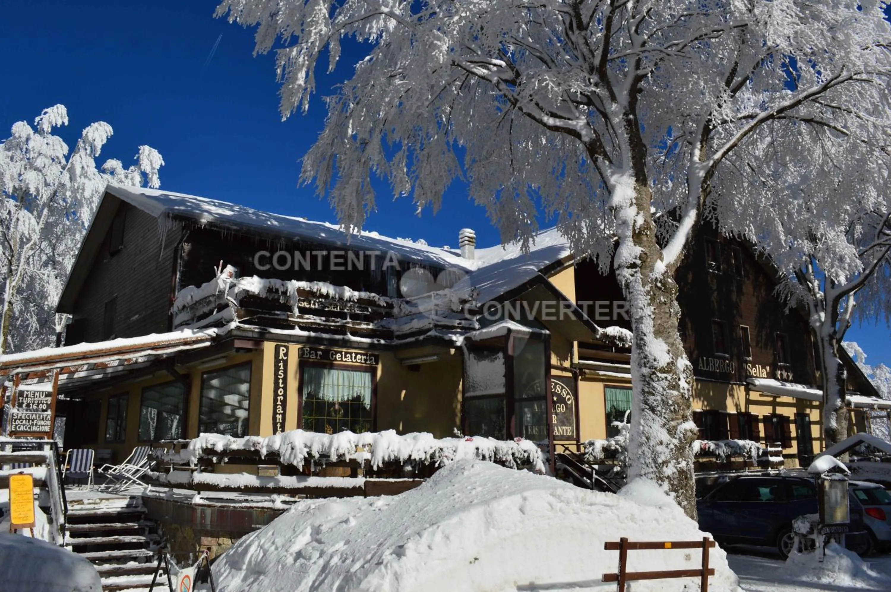 Winter in Albergo Sella - Monte Amiata