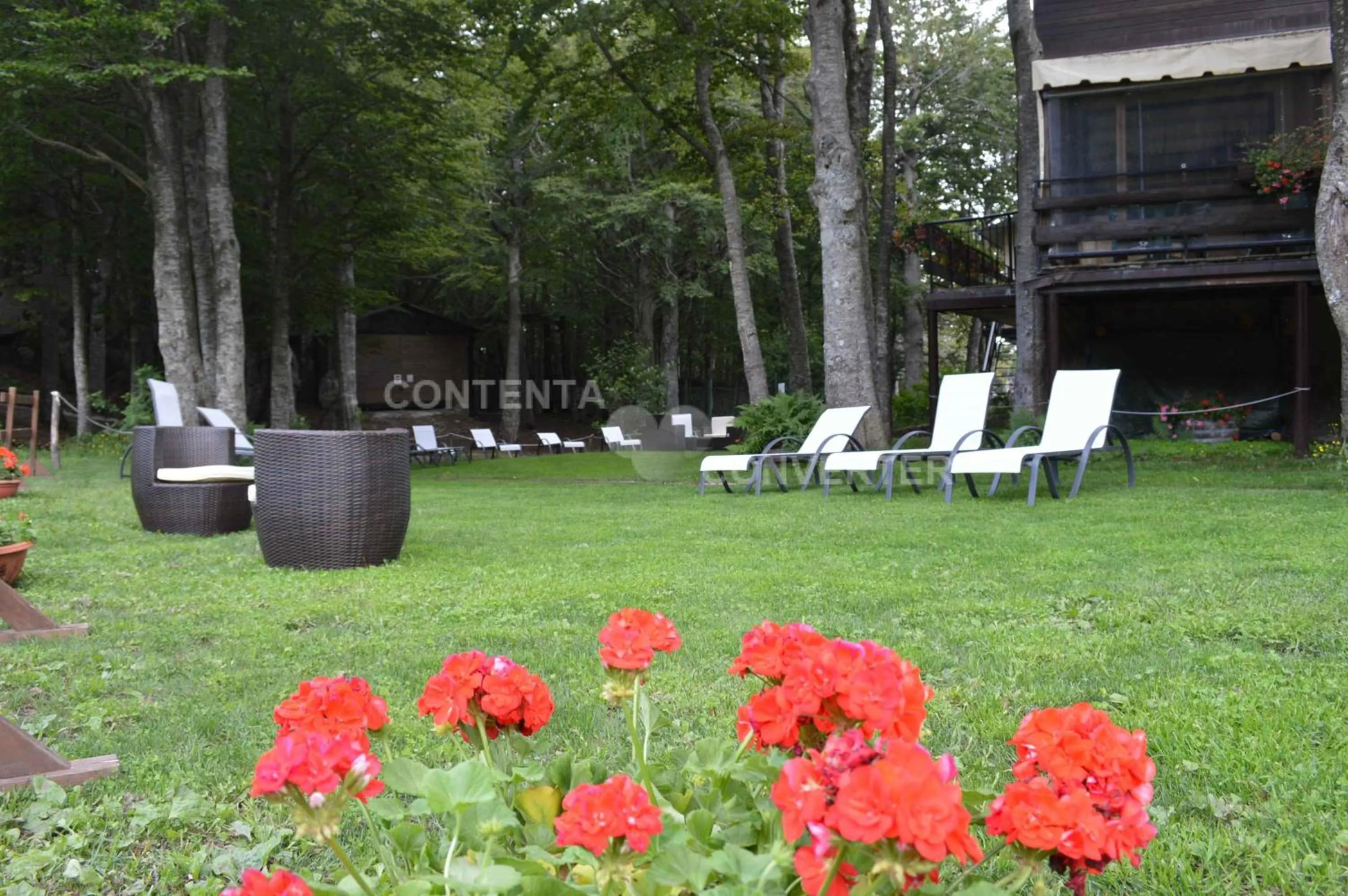 Garden in Albergo Sella - Monte Amiata