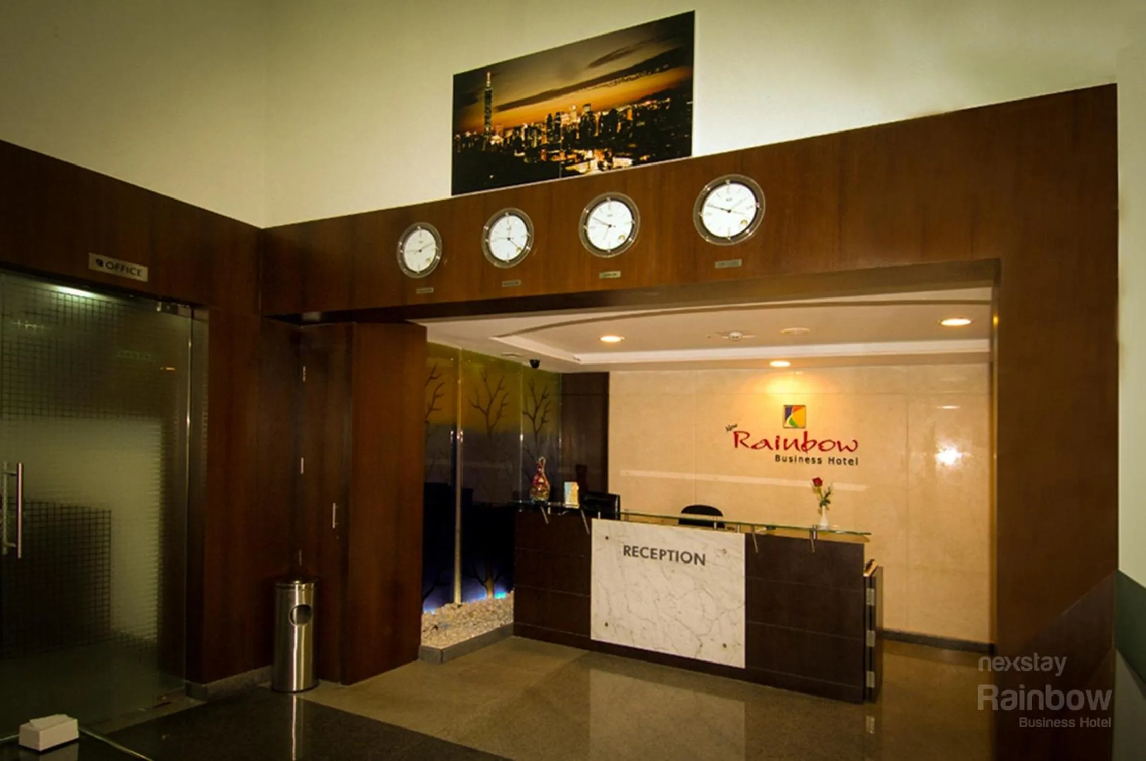 Lobby or reception in New Rainbow Business Hotel