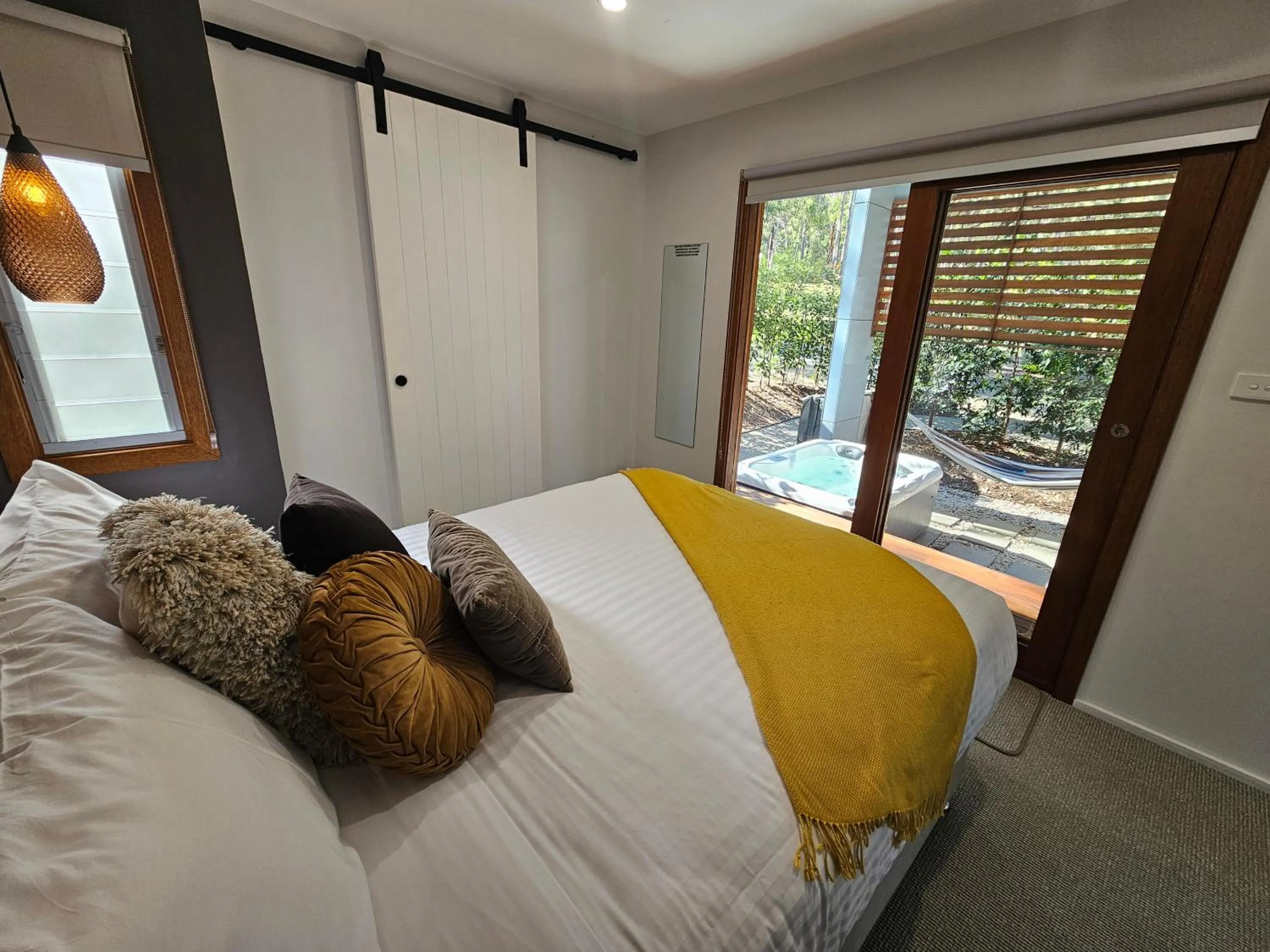 Bed in Tuckers Lane Boutique Accommodation