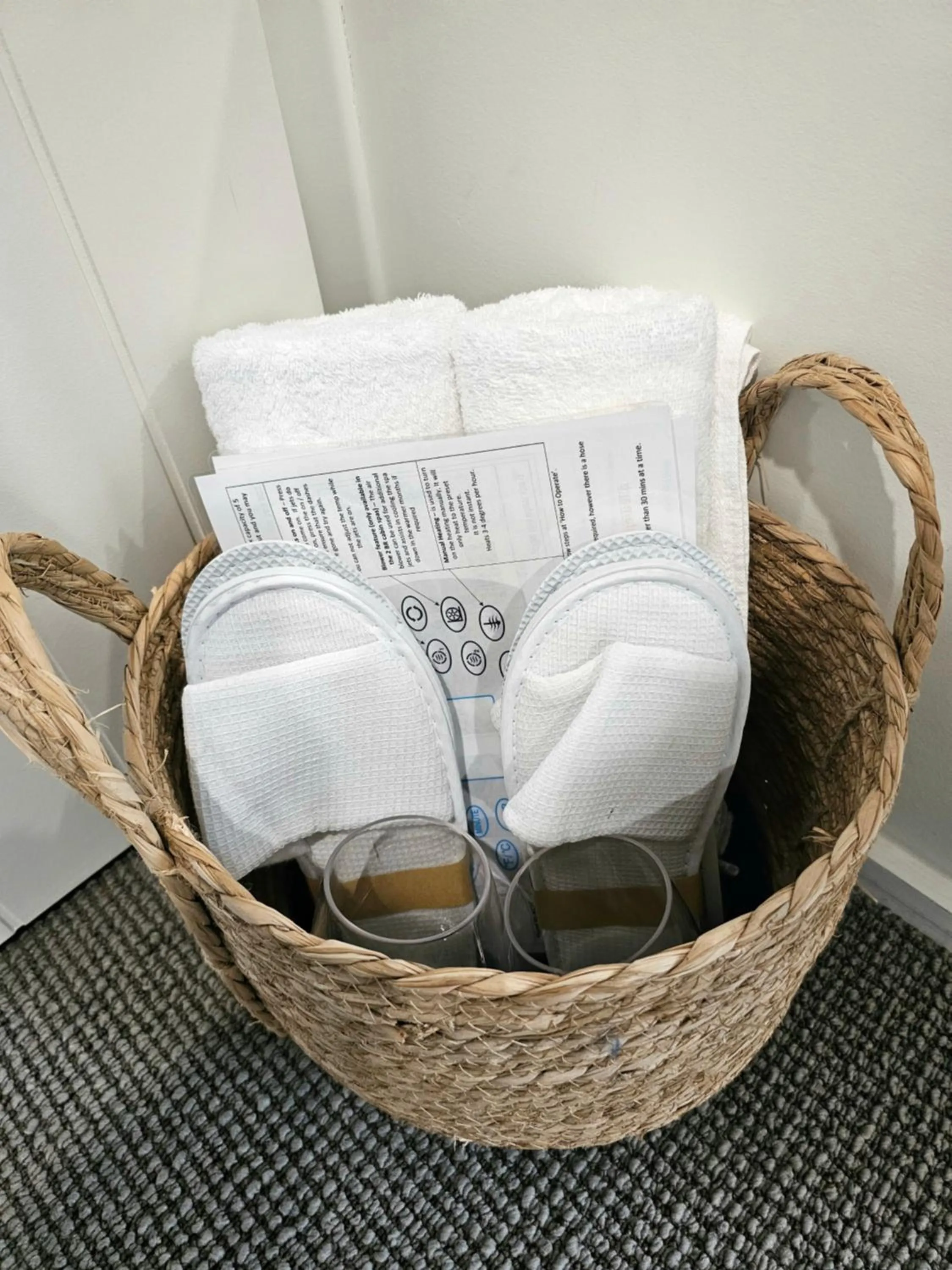 towels in Tuckers Lane Boutique Accommodation