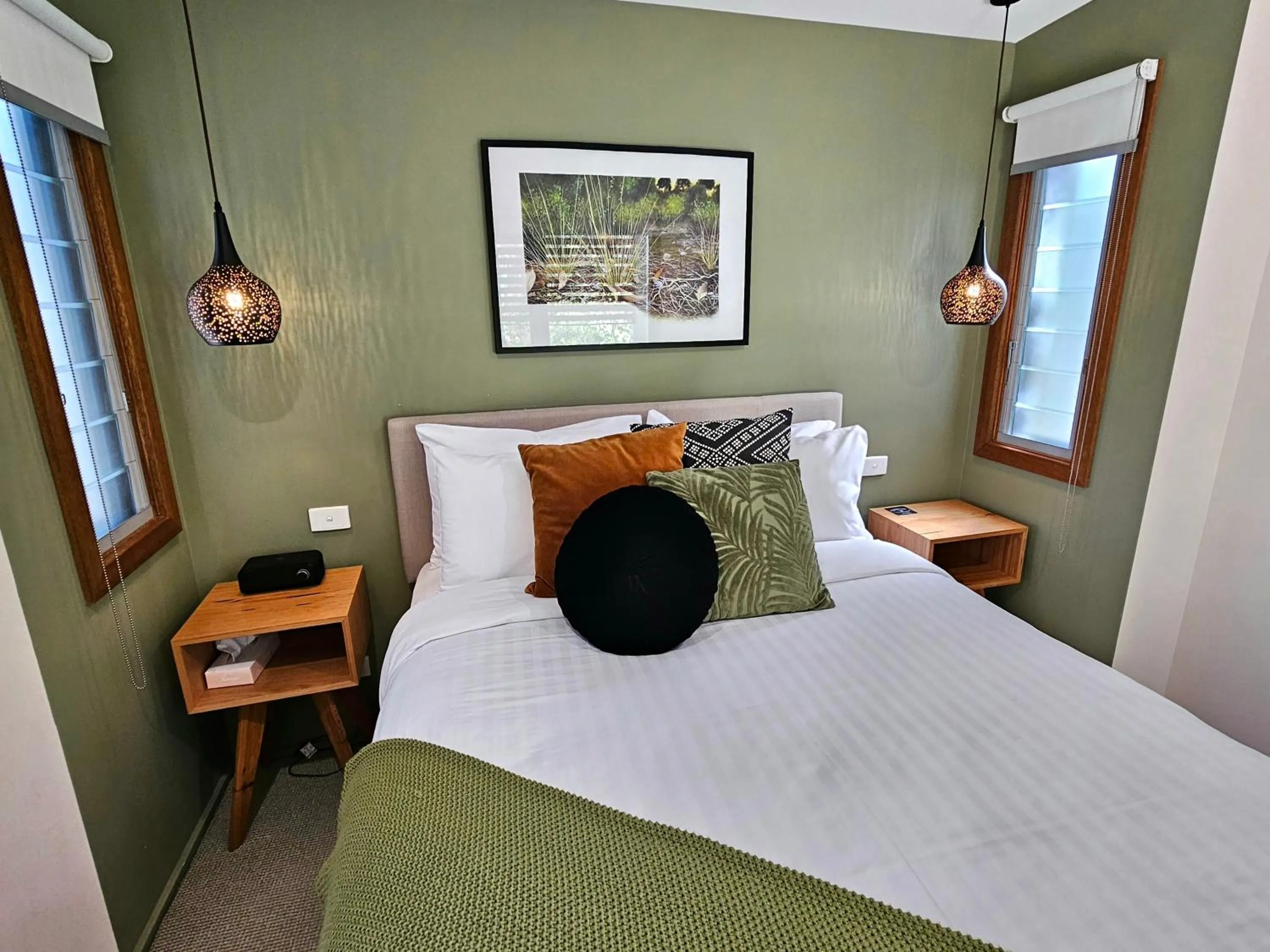 Bed in Tuckers Lane Boutique Accommodation