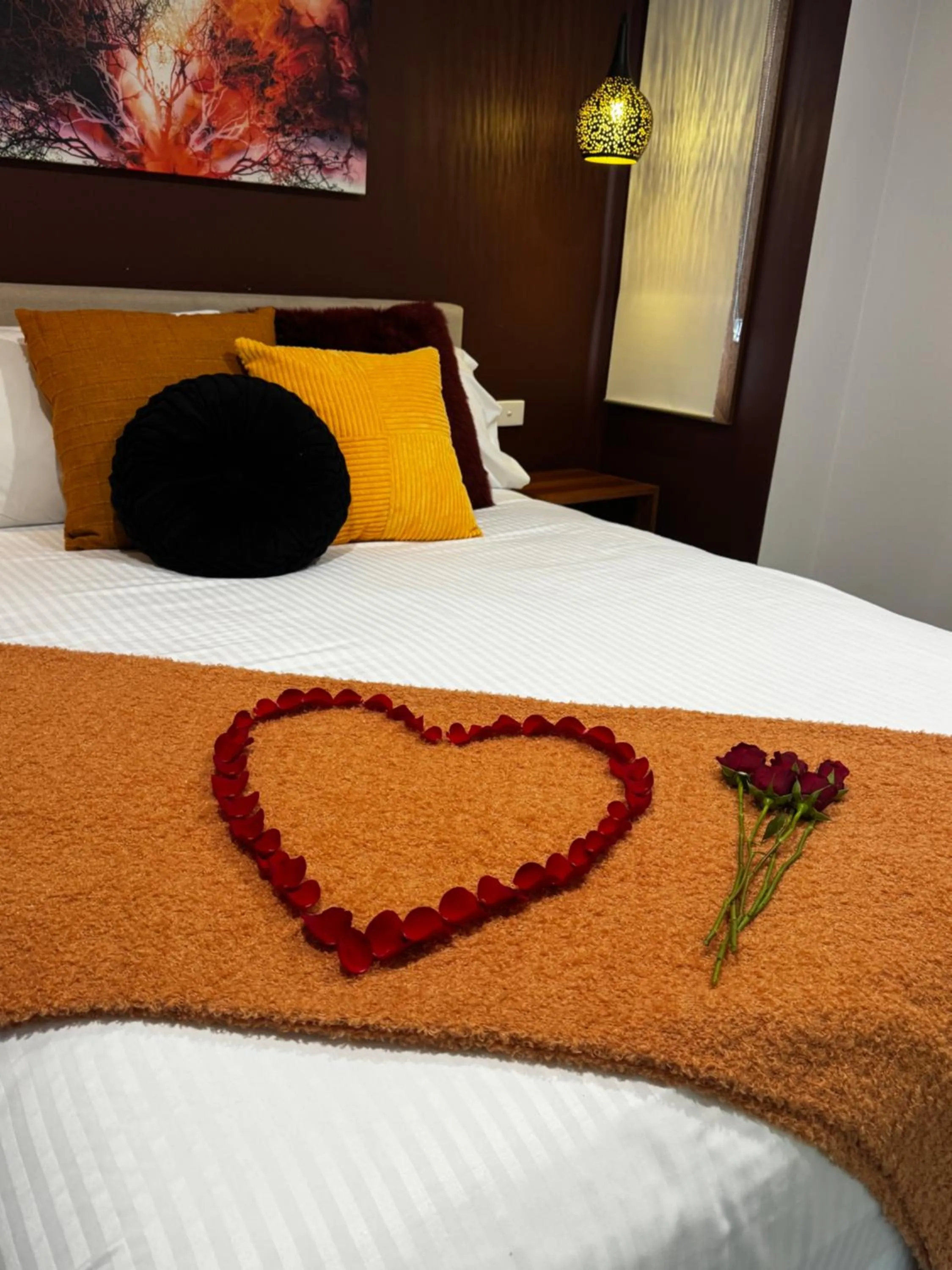 Bed in Tuckers Lane Boutique Accommodation