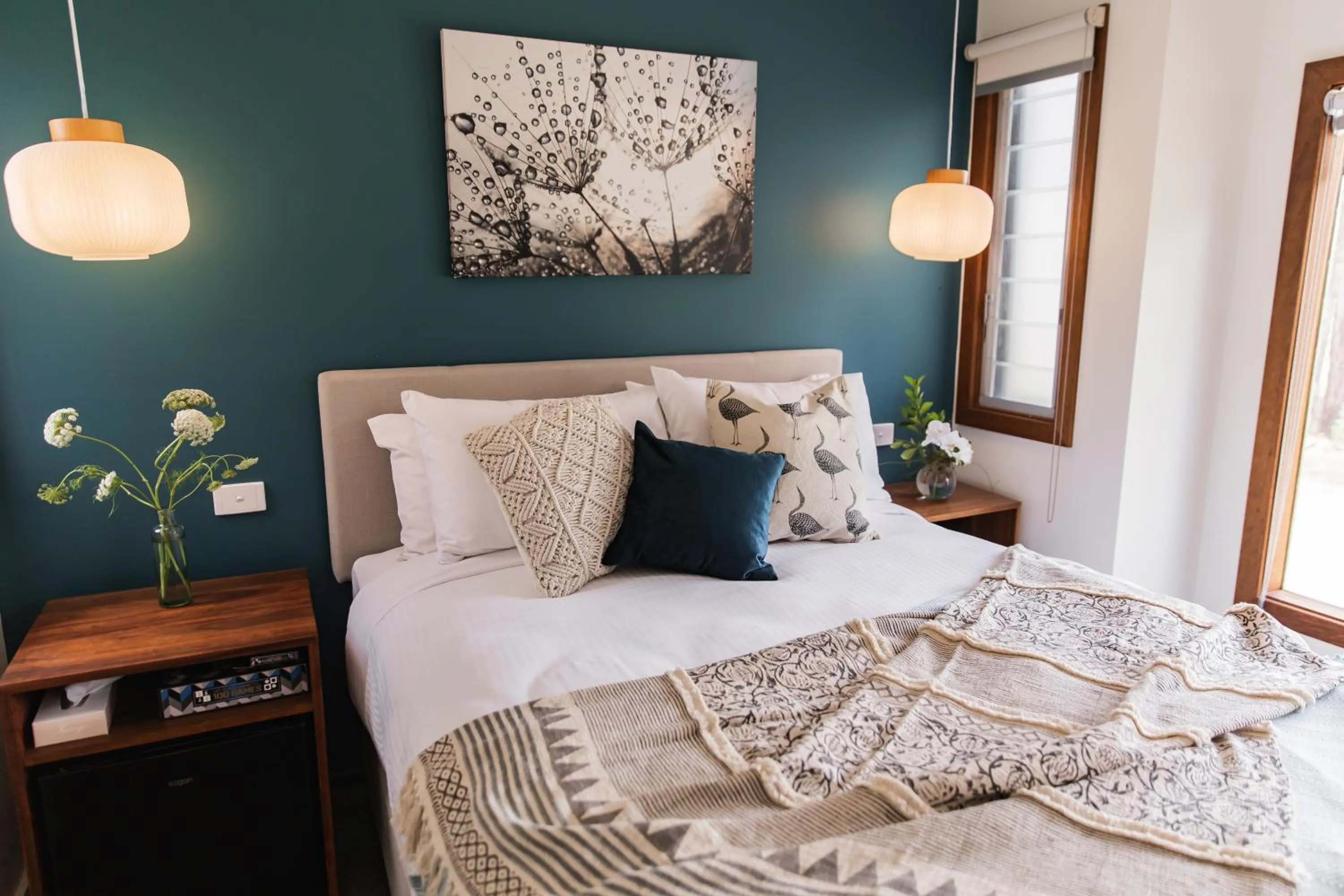 Bed in Tuckers Lane Boutique Accommodation