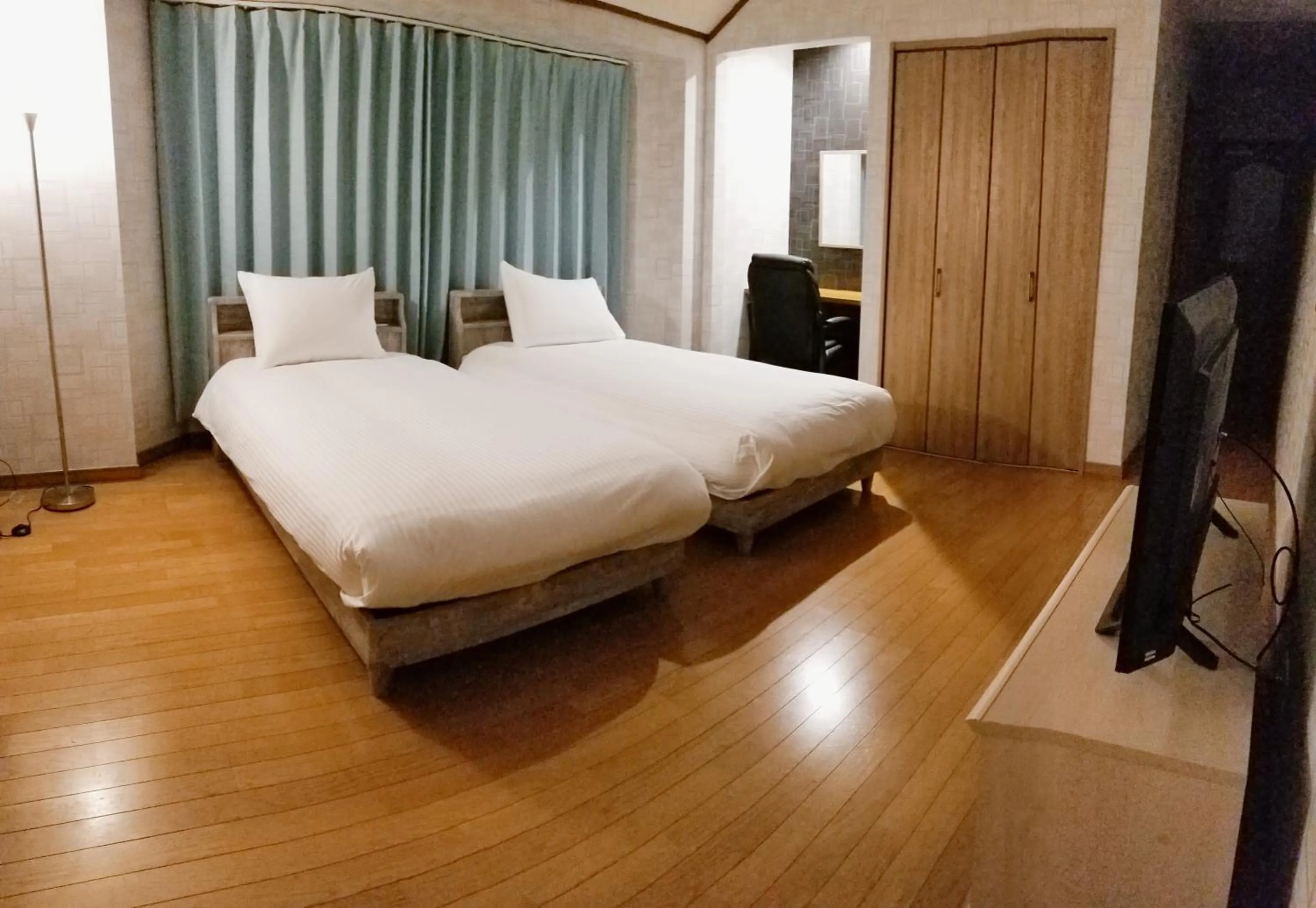 Bedroom, Bed in Donguri House