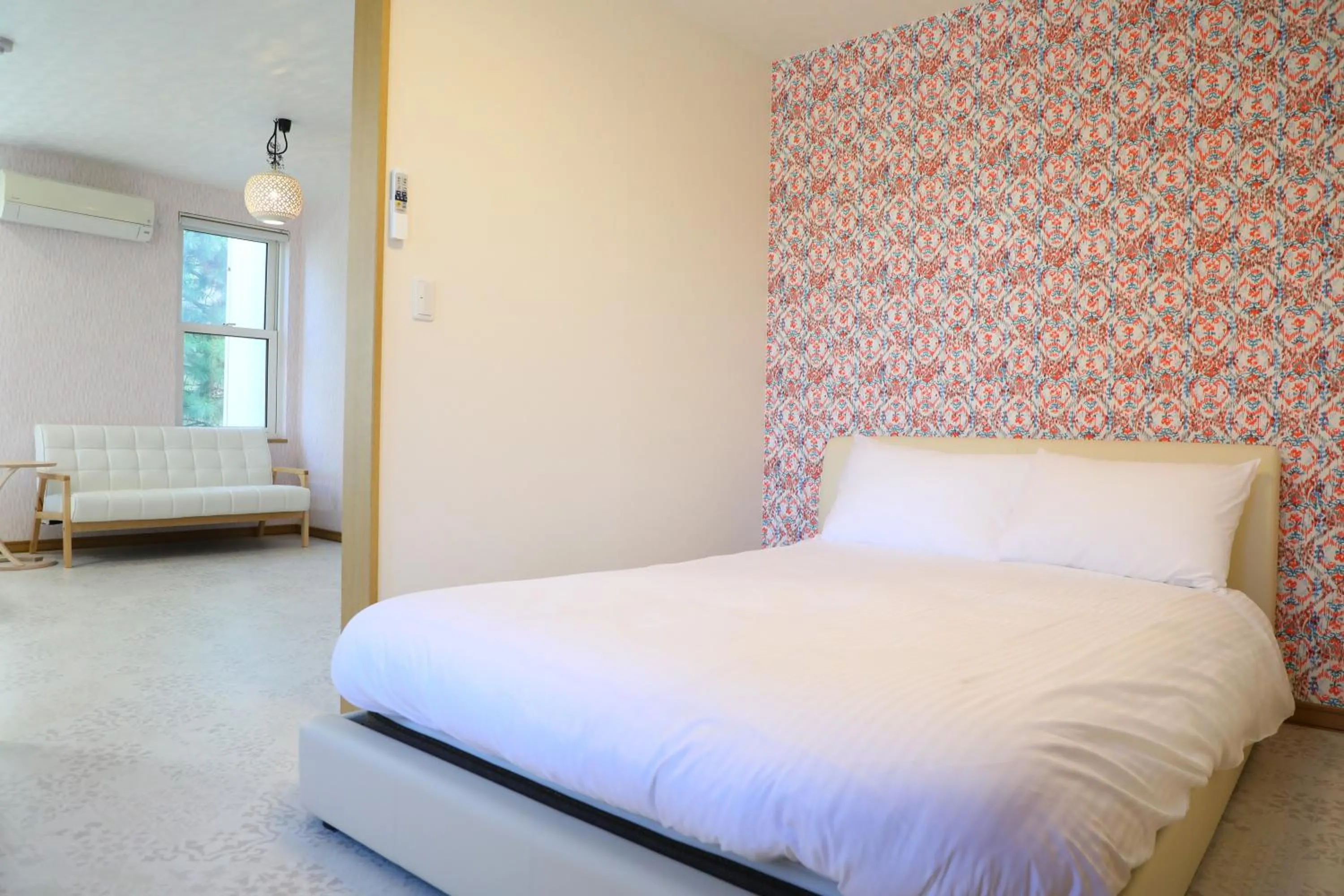 Bedroom, Bed in Donguri House