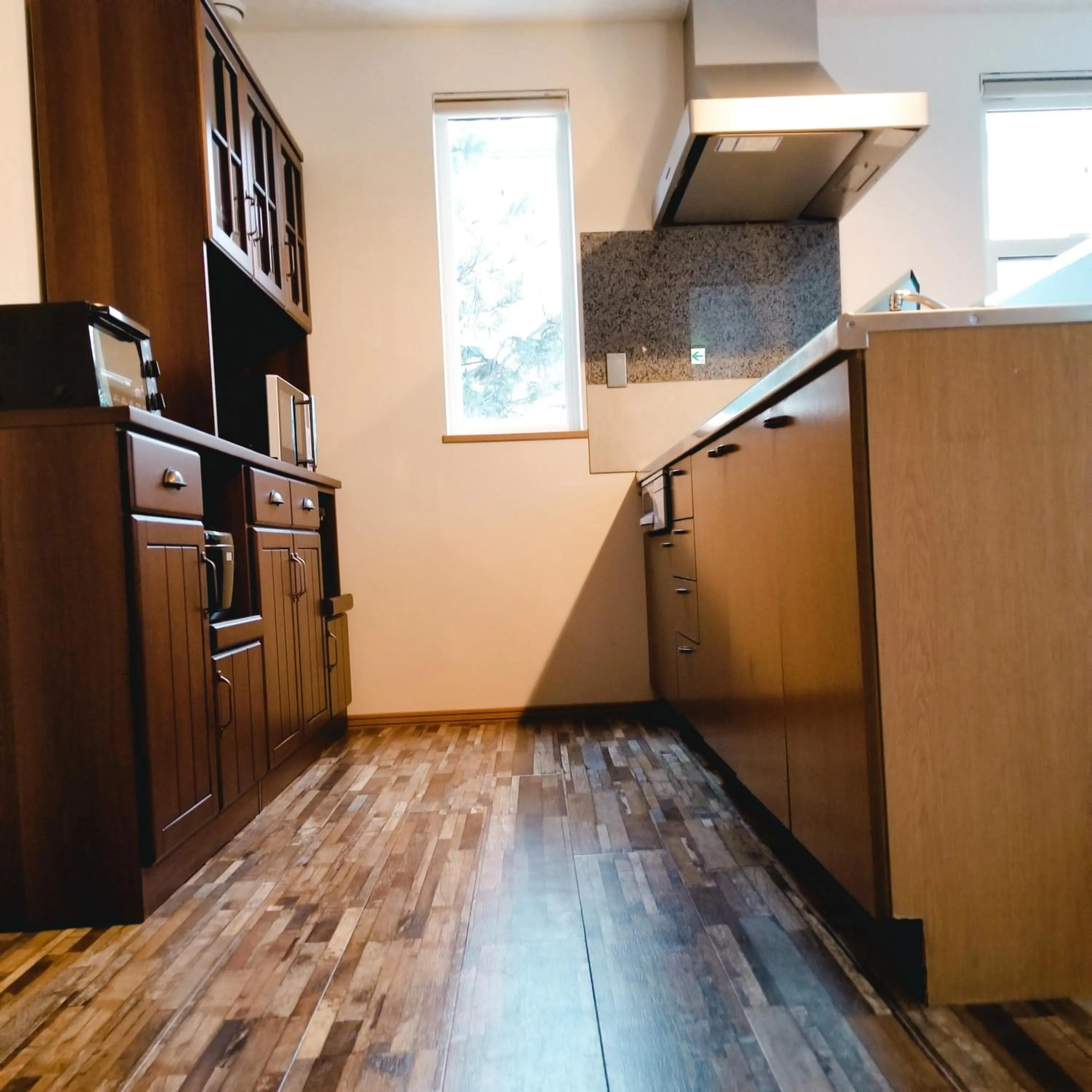 Kitchen or kitchenette in Donguri House