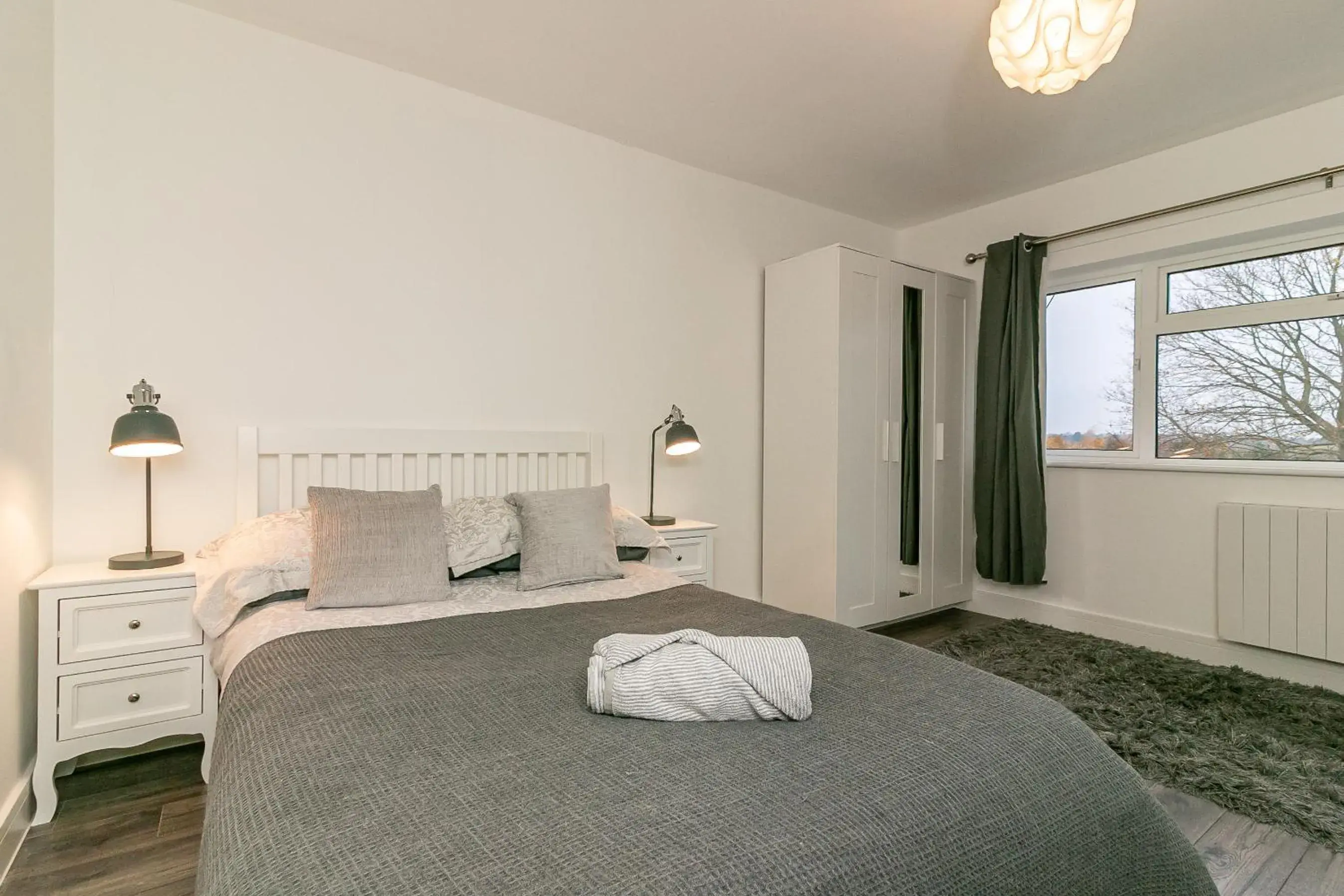 Bedroom, Bed in Denby Lodge Bedroom, Bed in Denby Lodge