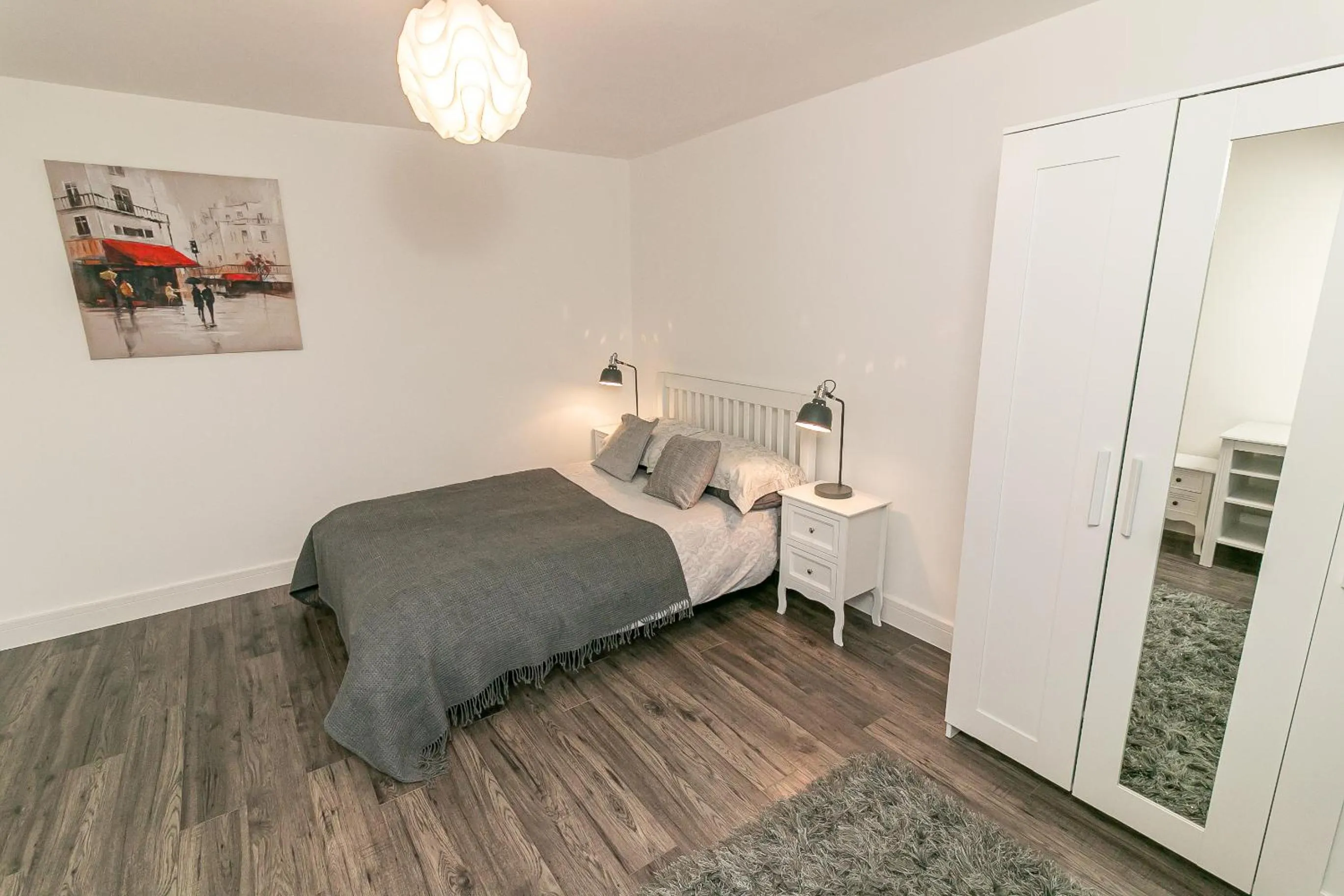 Bedroom, Bed in Denby Lodge