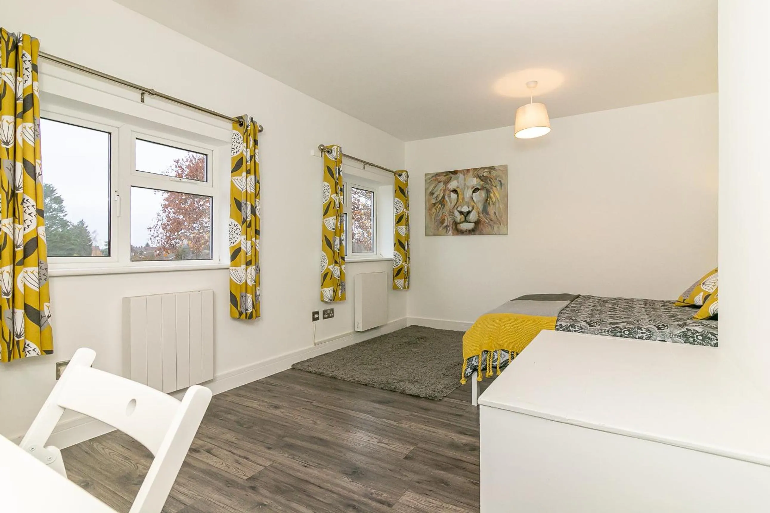 Bedroom, Bed in Denby Lodge