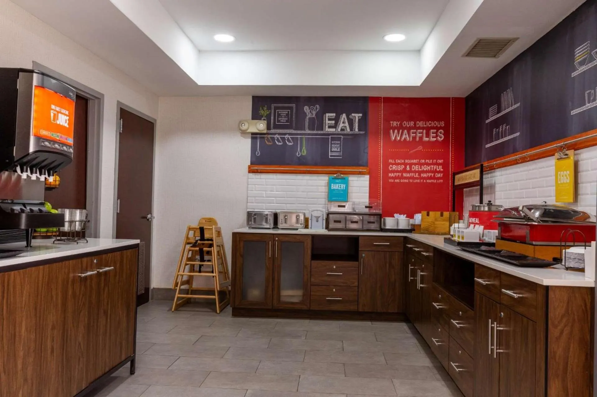 Breakfast in Hampton Inn East Windsor