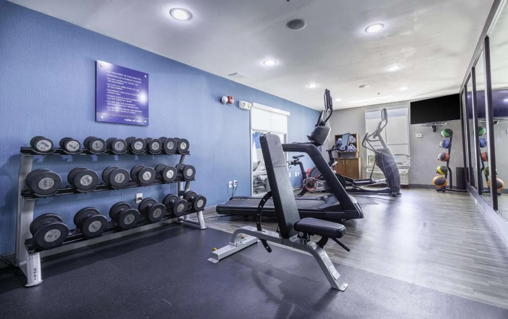 Fitness centre/facilities in Hampton Inn East Windsor