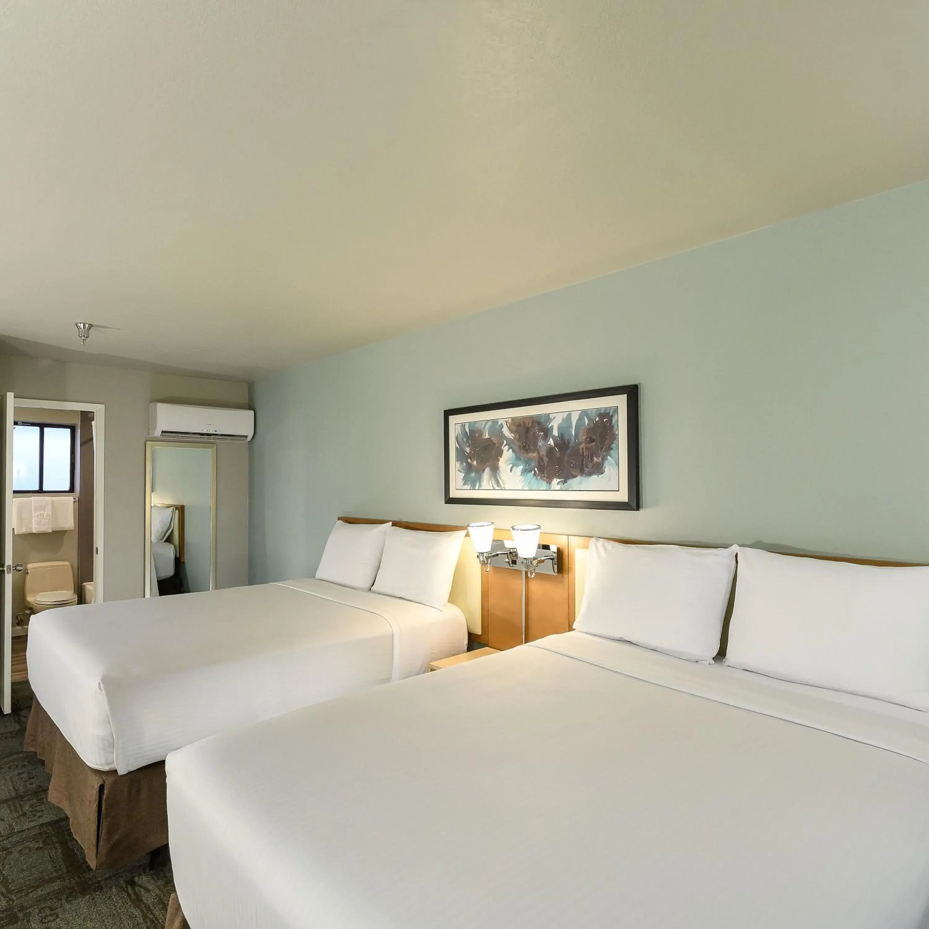 Bed in Alexis Park All Suite Resort Bed in Alexis Park All Suite Resort