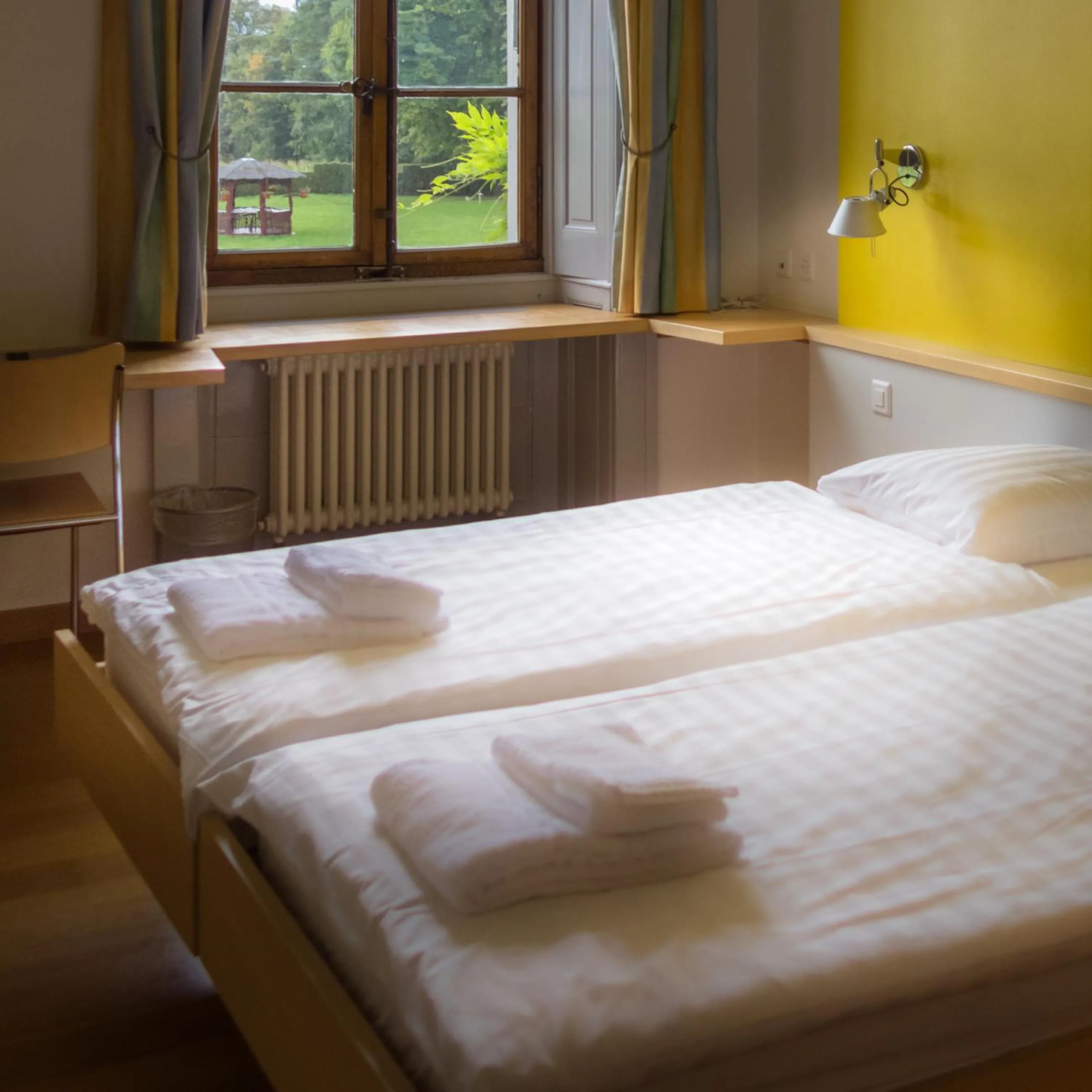 Bed in Château de Bossey