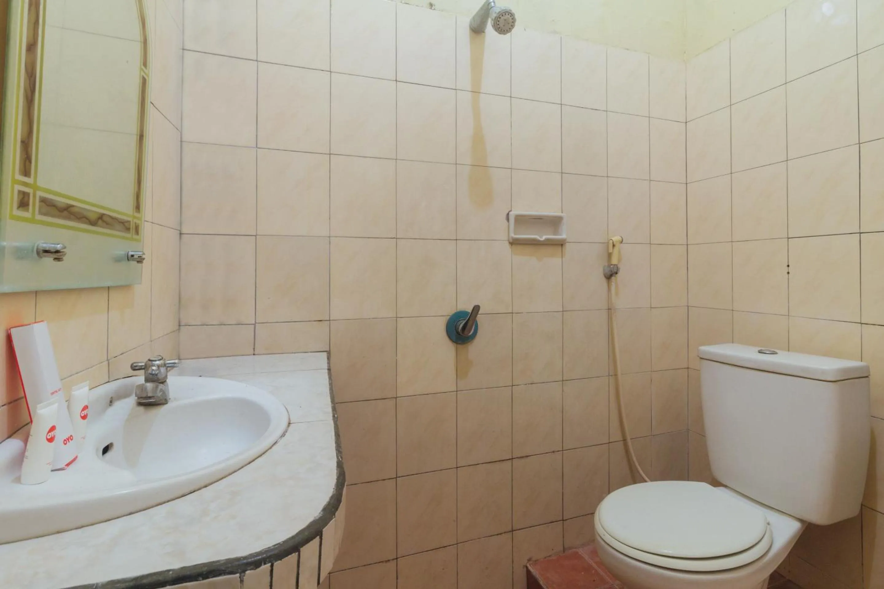 Bathroom in Hotel O Astika