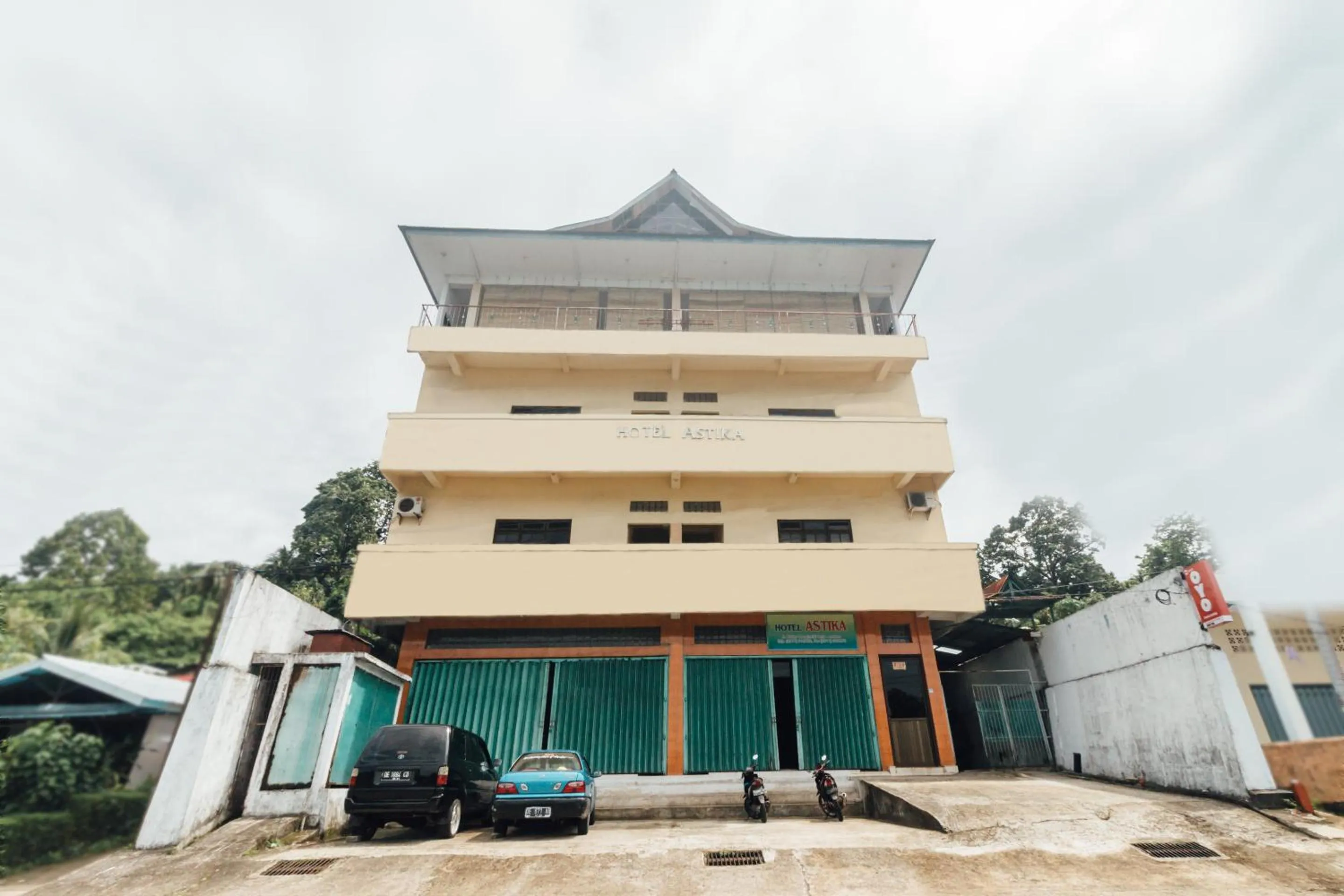 Property building in Hotel O Astika