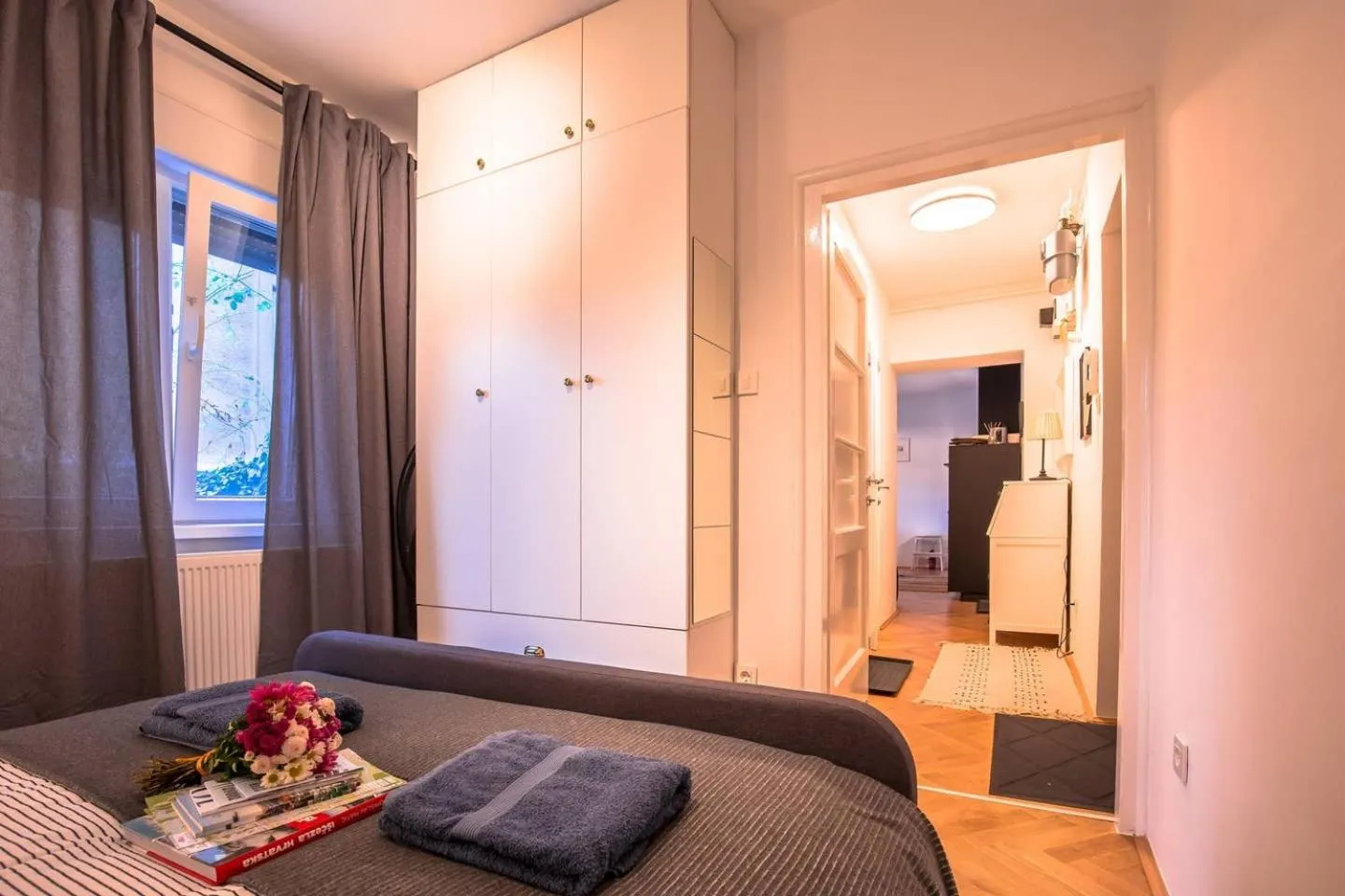 Bed in Number 28 Boutique Apartment