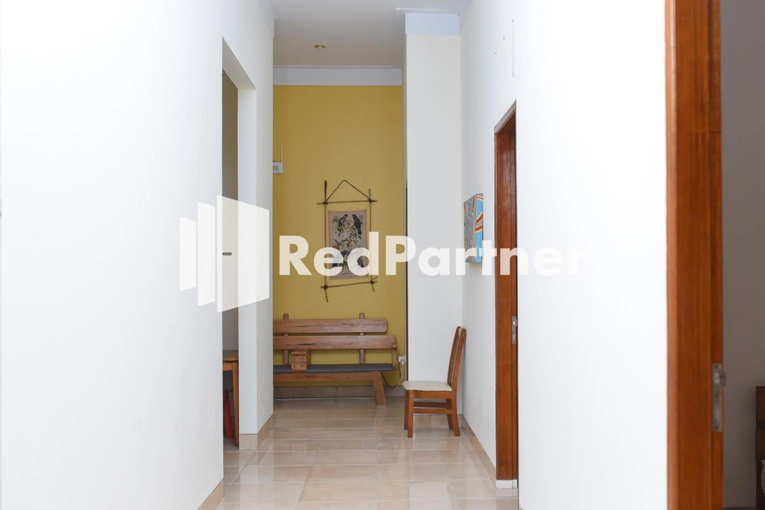 Facade/entrance in Homestay Rumah Citra Indah Syariah Mitra RedDoorz